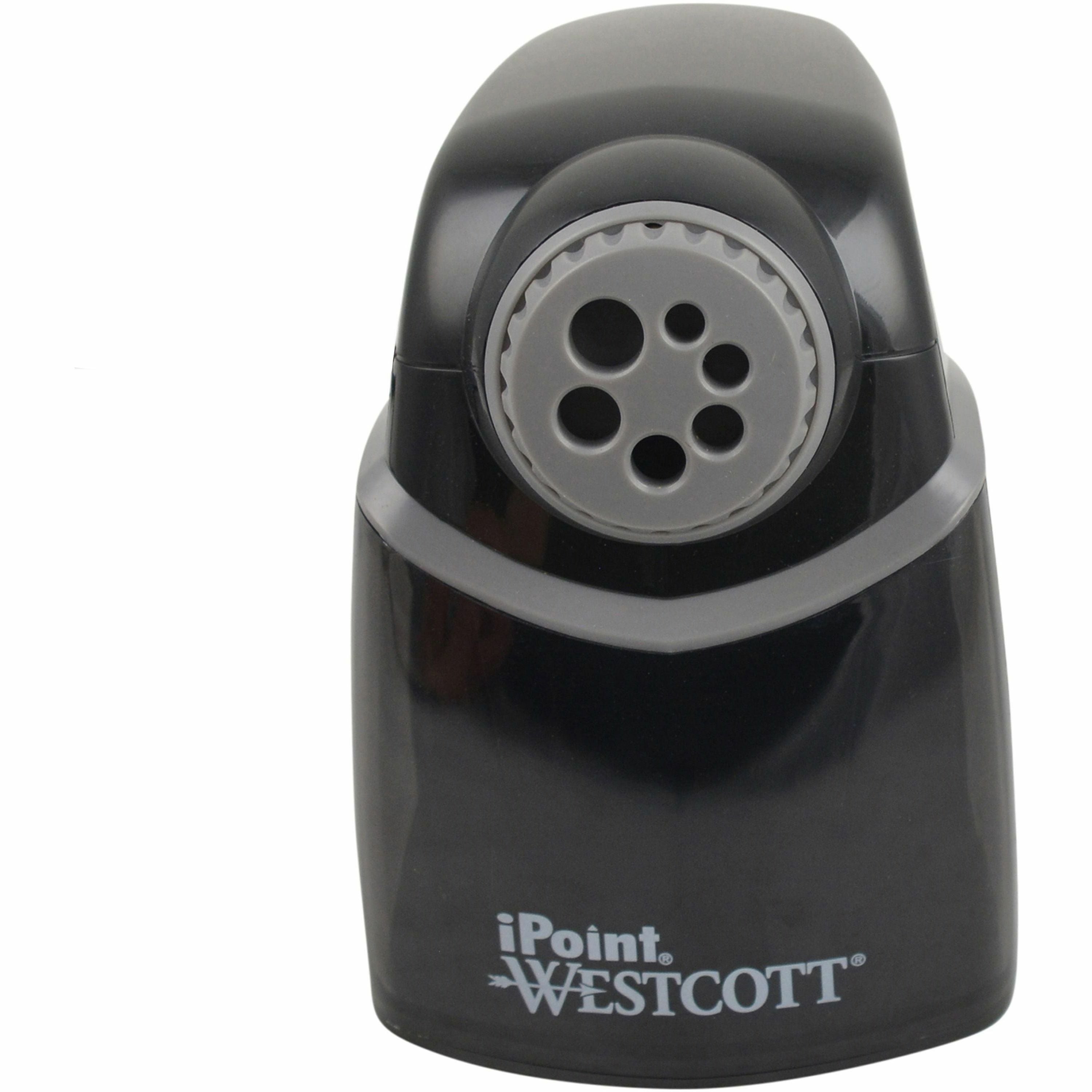 westcott-ipoint-heavy-duty-school-sharpener-helical-78-height-x-58-width-gray-black-1-each_acm16681 - 2
