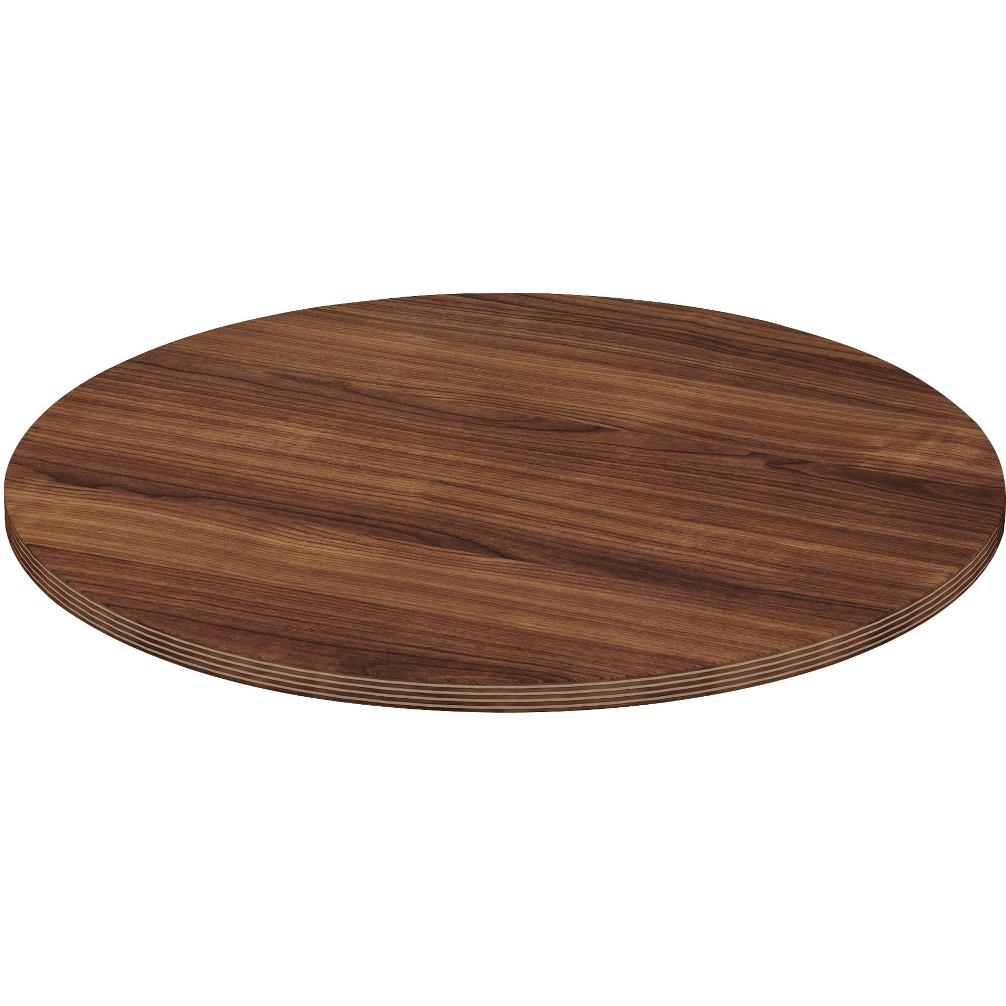lorell-chateau-series-round-conference-tabletop-1442--01-edge-reeded-edge-finish-walnut-laminate_llr34358 - 1