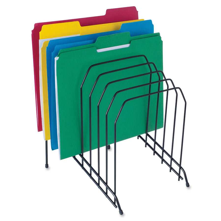 lorell-wire-file-sorter-holder-8-dividersdesktop-black-wire-1-each_llr80632 - 2