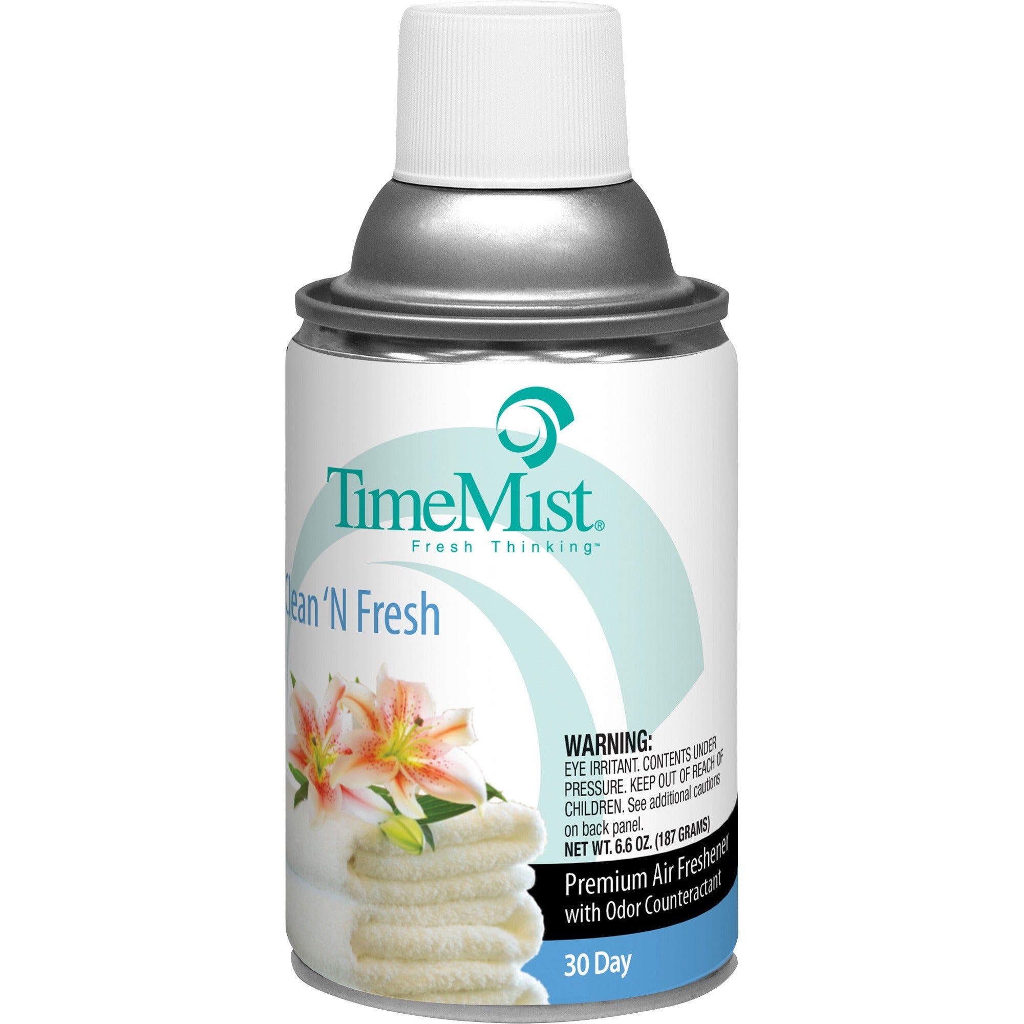 timemist-metered-30-day-clean-fresh-scent-refill-spray-6000-ft-66-fl-oz-02-quart-fresh-n-clean-30-day-12-carton-long-lasting-odor-neutralizer_tms1042771ct - 2