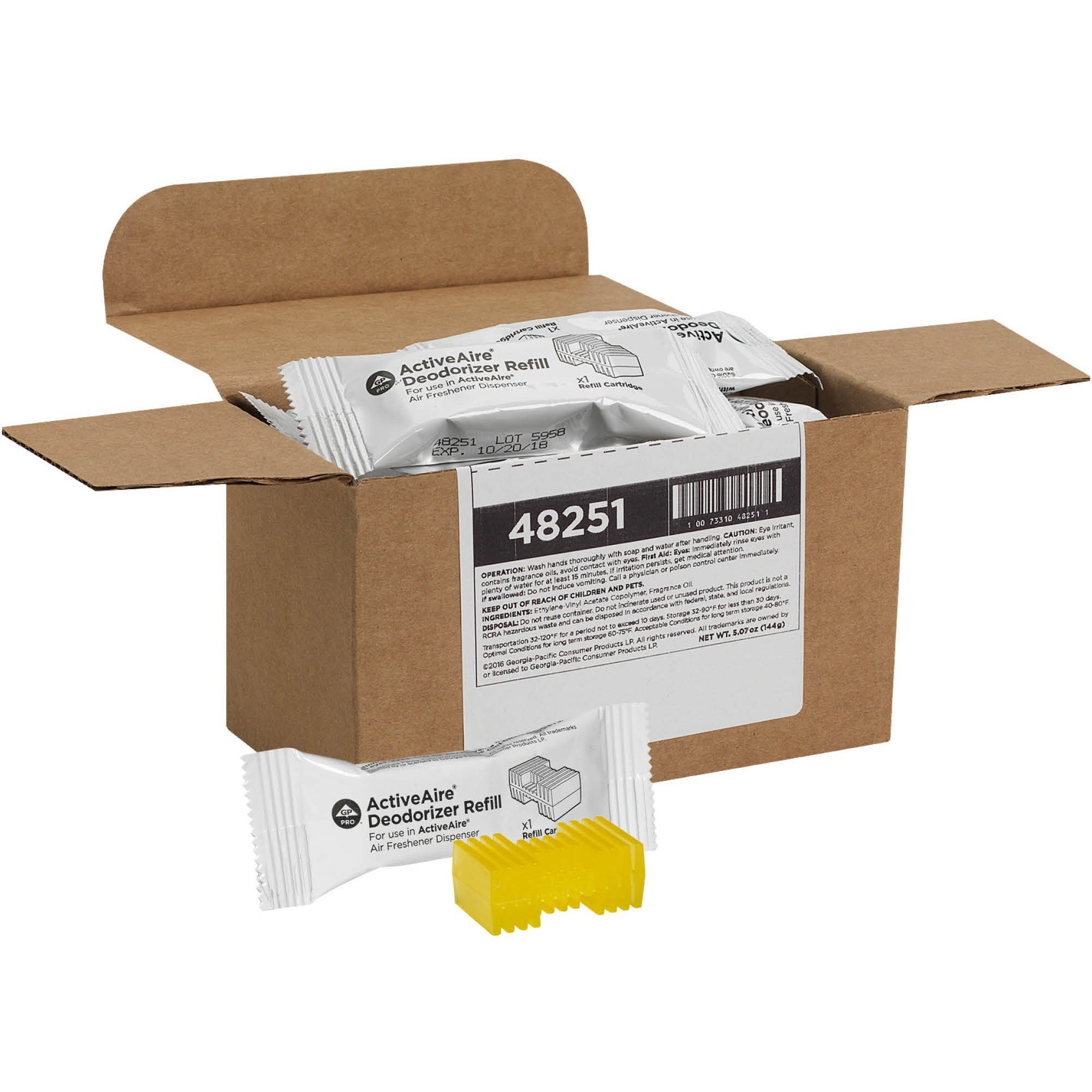 activeaire-automated-freshener-dispenser-refill-by-gp-pro-mango-30-day-12-carton-long-lasting-odor-neutralizer_gpc48251 - 1