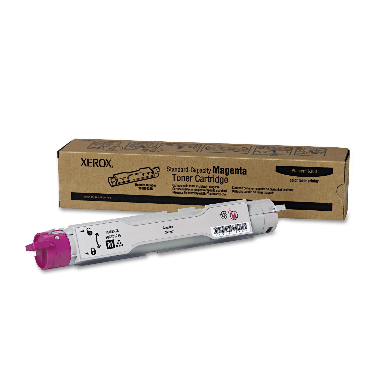 106R01215 Toner, 5,000 Page-Yield, Magenta -