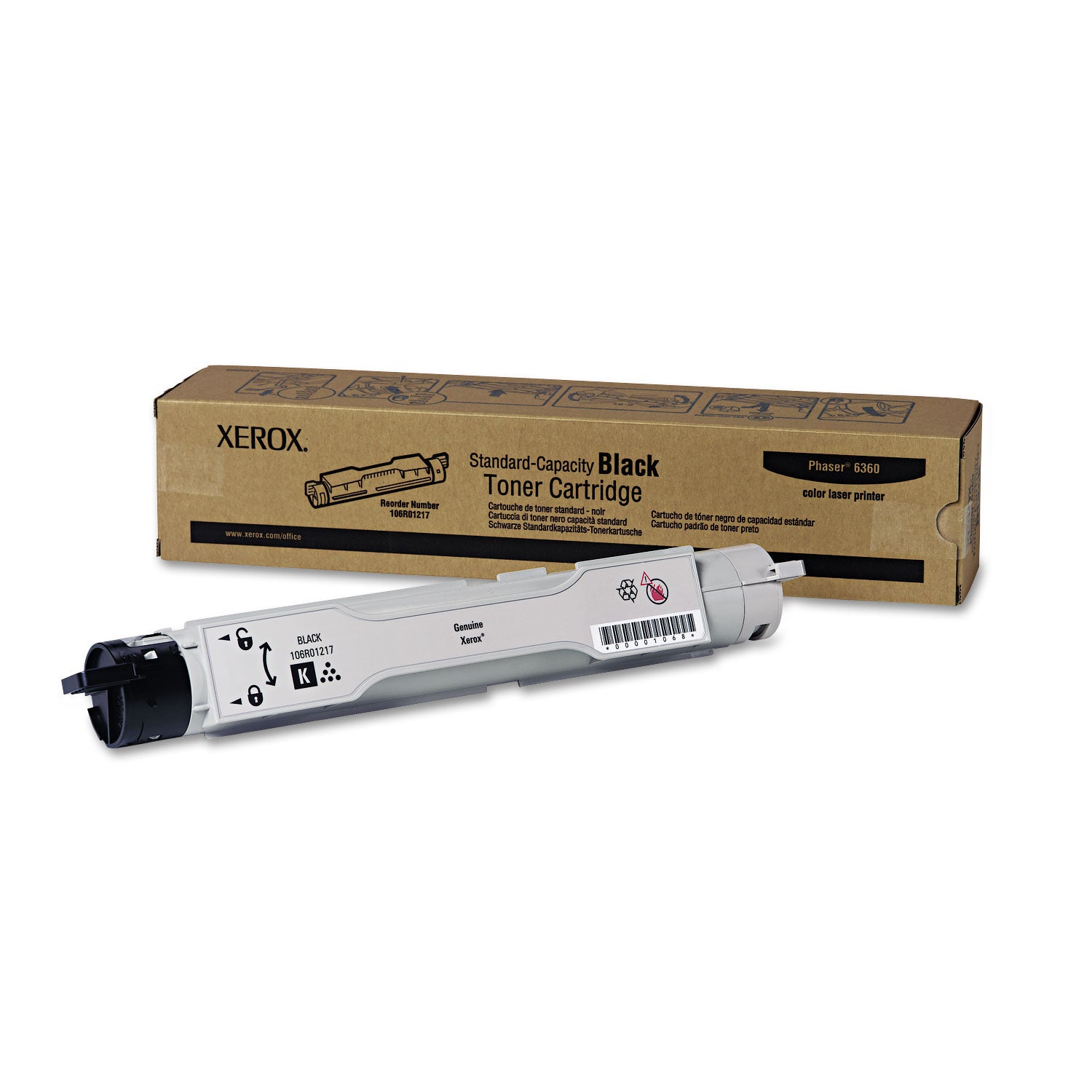 106R01217 Toner, 9,000 Page-Yield, Black -
