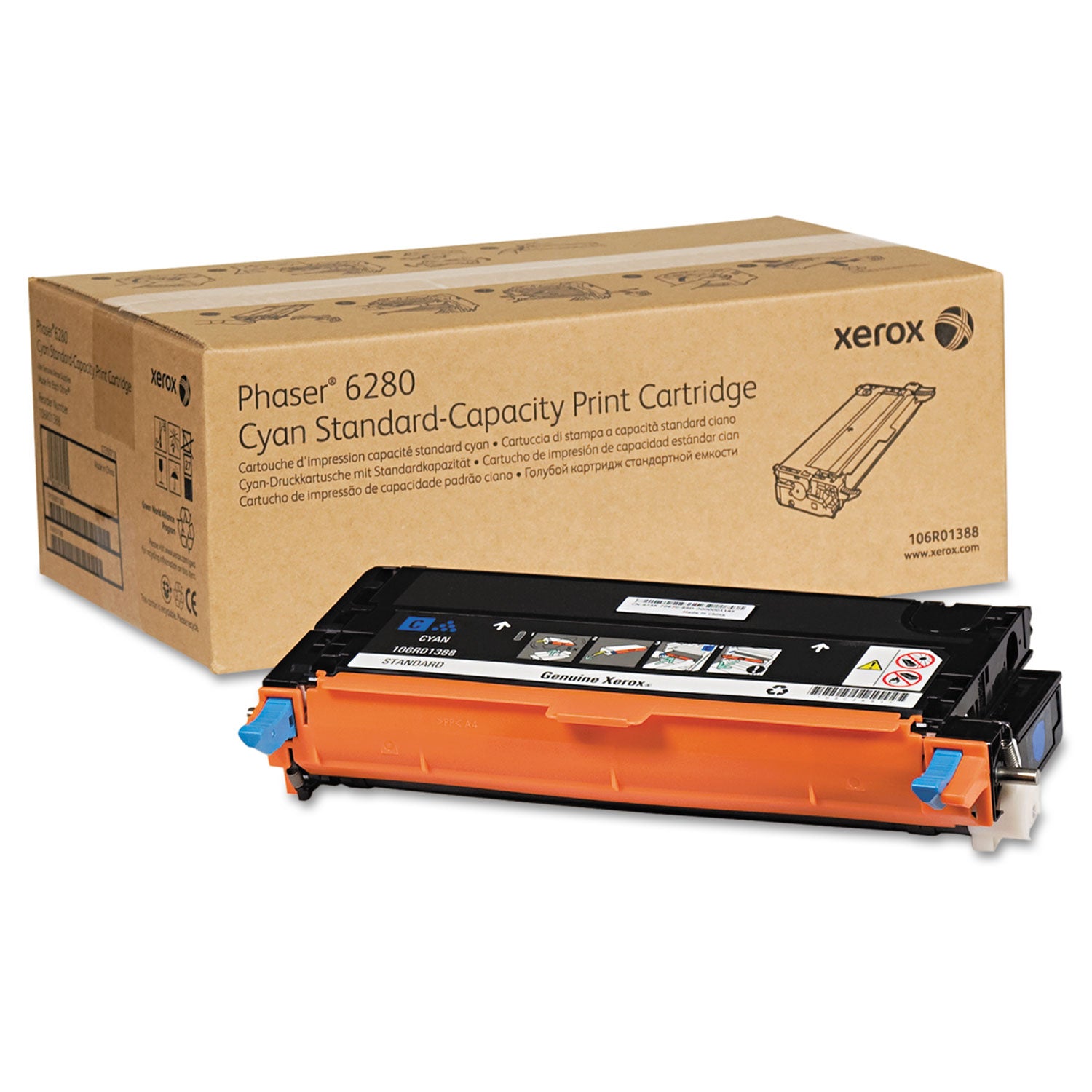 106R01388 Toner, 2,200 Page-Yield, Cyan -