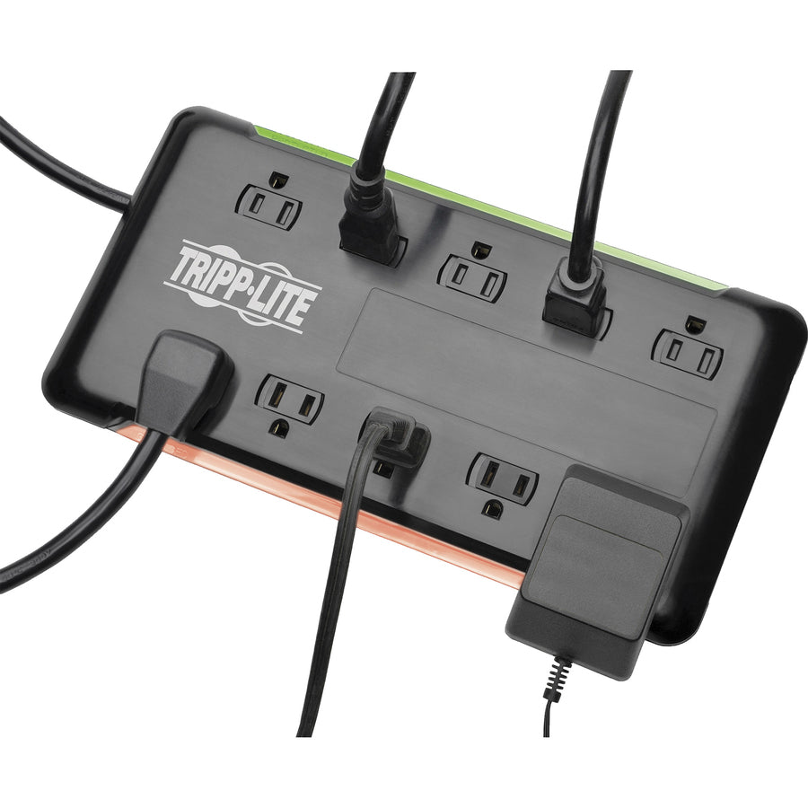 tripp-lite-by-eaton-protect-it!-10-outlet-surge-protector-6-ft-cord-2880-joules-black-housing-10-x-nema-5-15r-1800-va-2880-j-120-v-ac-input-6-ft_trptlp1006b - 2