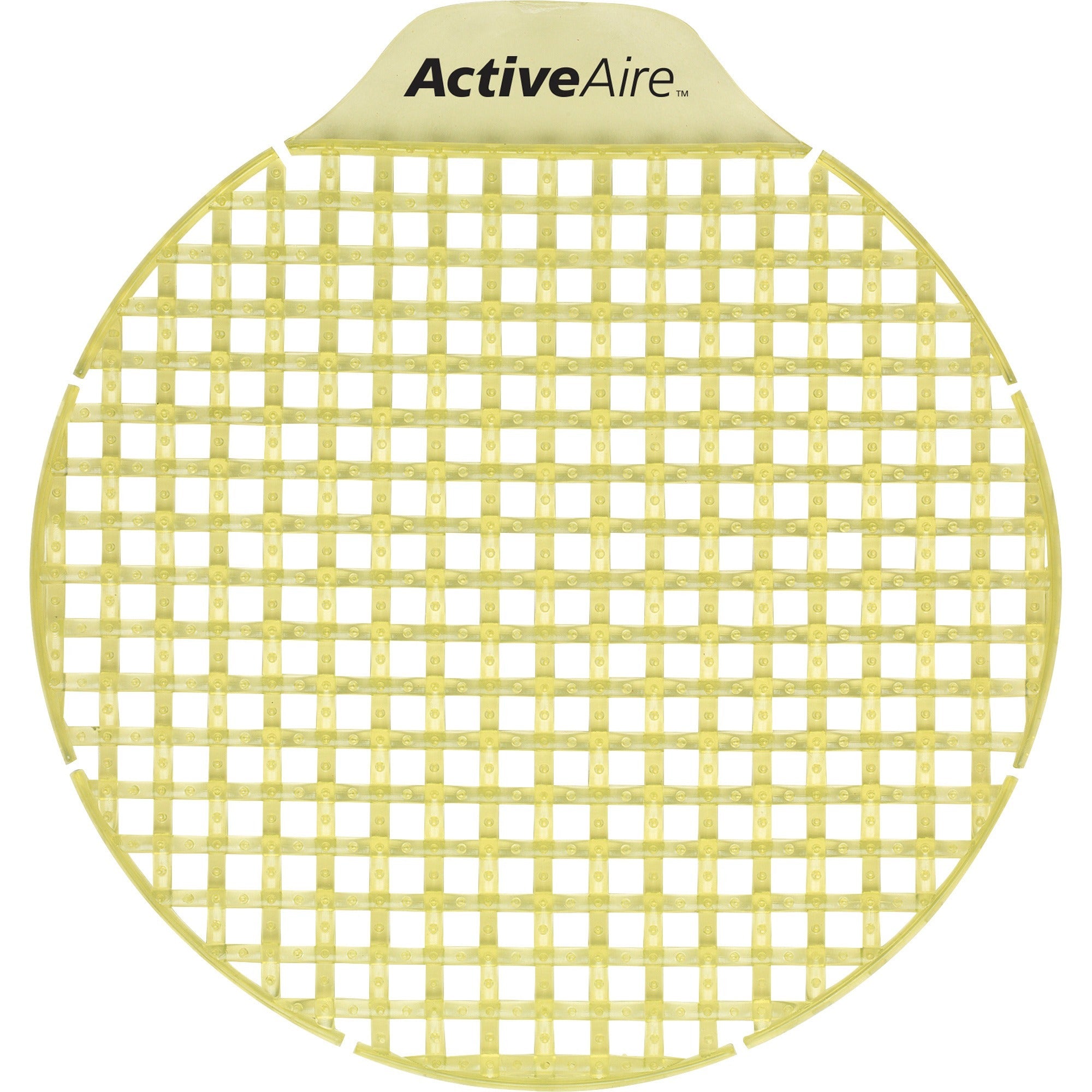 ActiveAire Low-Splash Deodorizer Urinal Screens - Lasts upto 30 Days - Deodorizer - 12 / Carton - Citrus