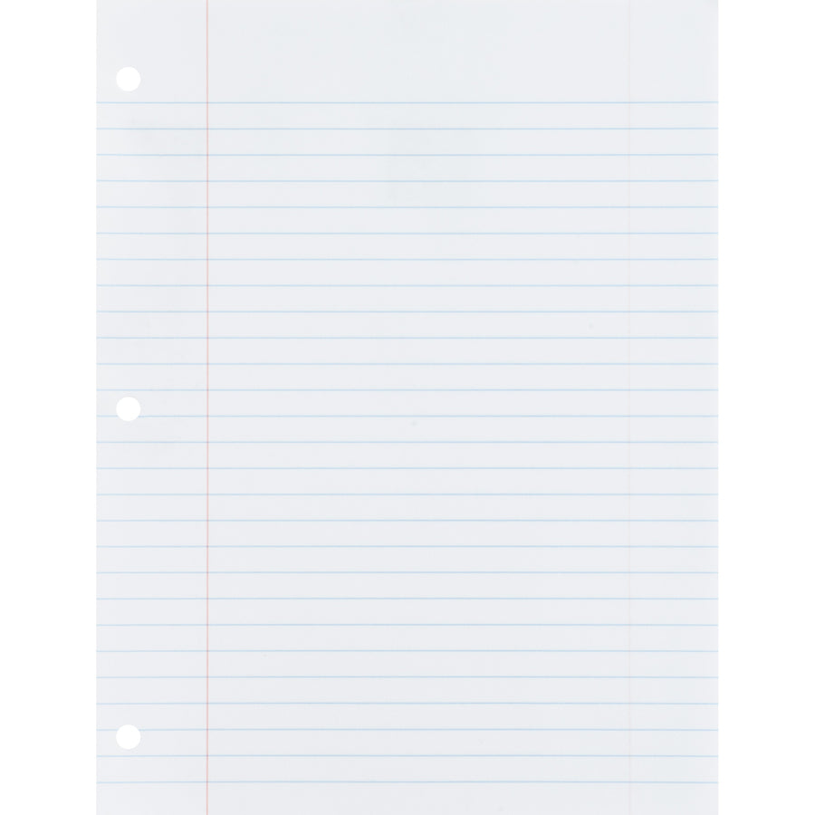 sparco-3hp-filler-paper-2400-sheets-wide-ruled-ruled-red-margin-16-lb-basis-weight-8-x-10-1-2-white-paper-bleed-free-12-bundle_spr82122bd - 2