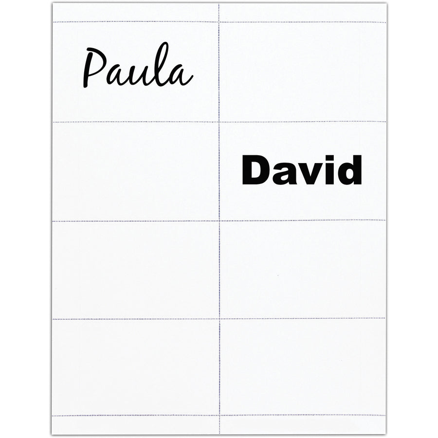 advantus-adhesive-name-badges-2-21-64-height-x-3-3-8-width-removable-adhesive-rectangle-laser-inkjet-white-200-box_avt97059 - 2