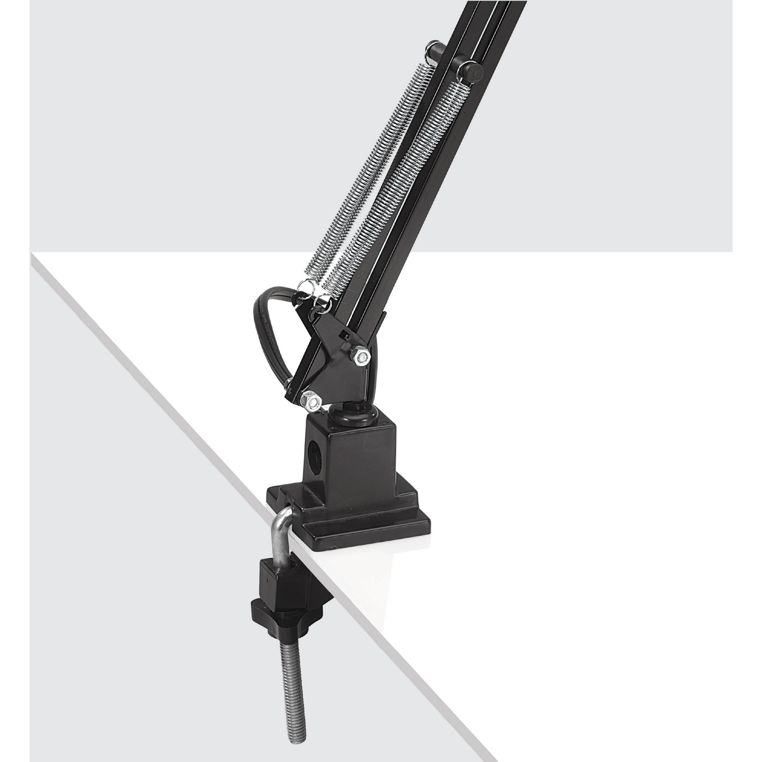 lorell-architect-led-desk-lamp-with-clamp-10-w-led-bulb-desk-mountable-black-for-desk-table_llr99954 - 2