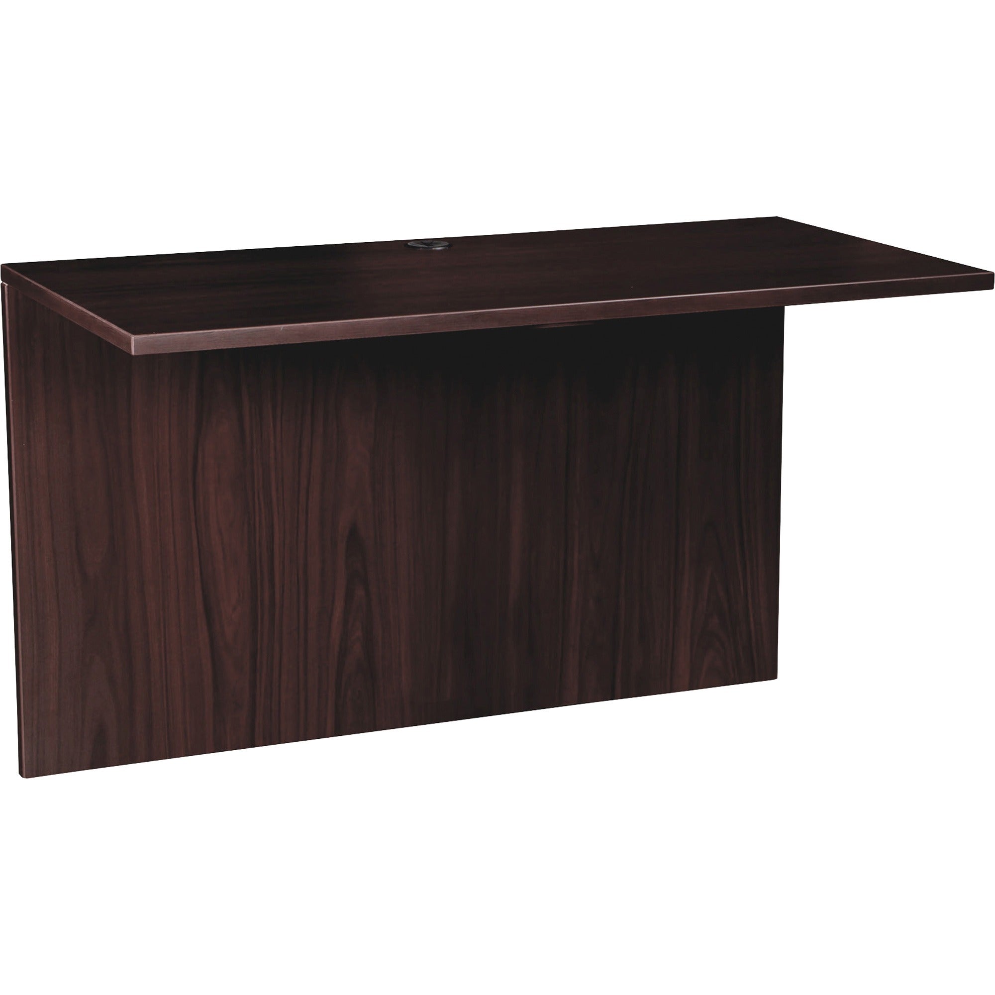 lorell-prominence-20-bridge-48-x-2429--1-top-band-edge-material-particleboard-finish-espresso-laminate_llrpb2448es - 1