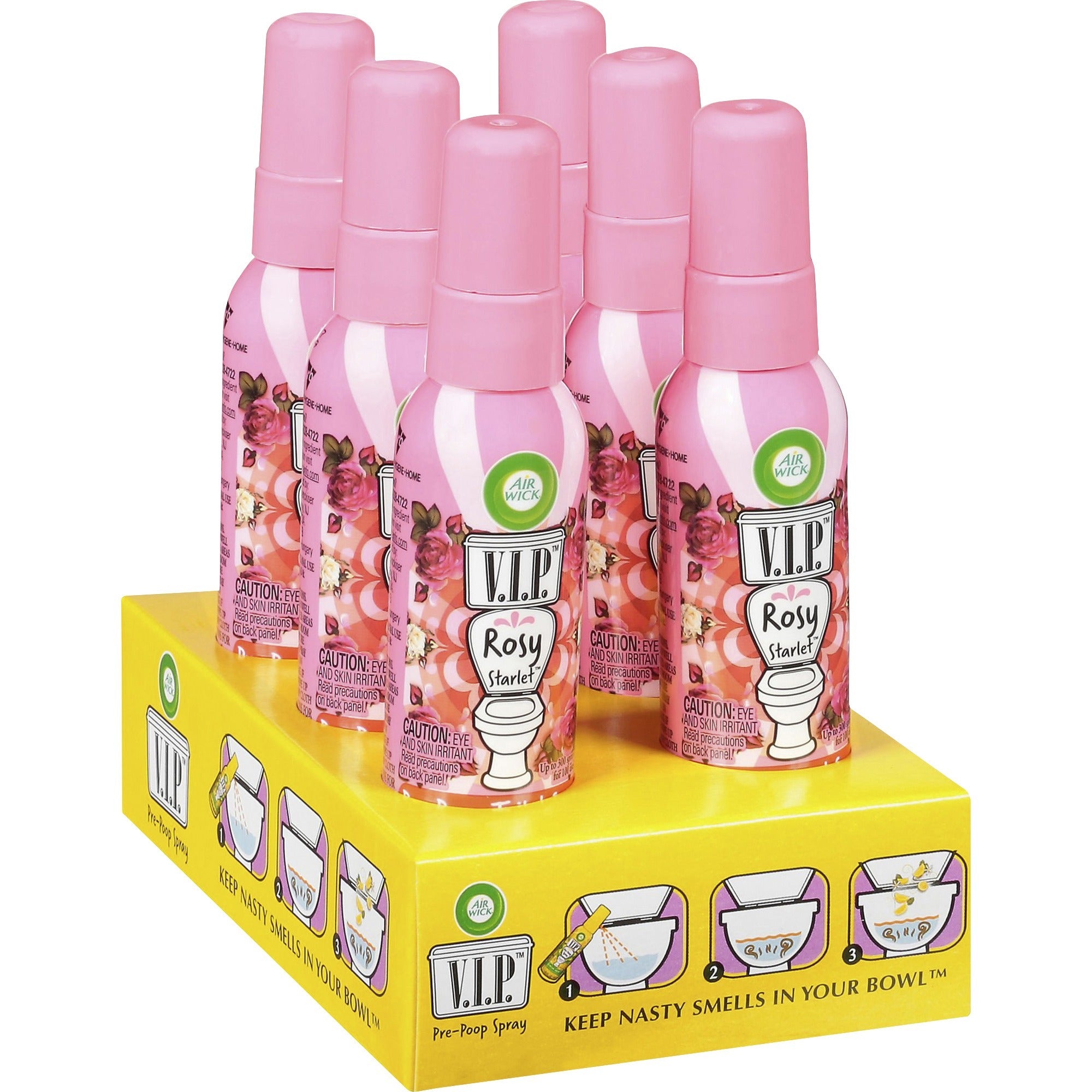 air-wick-vip-pre-poop-spray-spray-19-fl-oz-01-quart-rosy-starlet-6-carton_rac96533 - 1