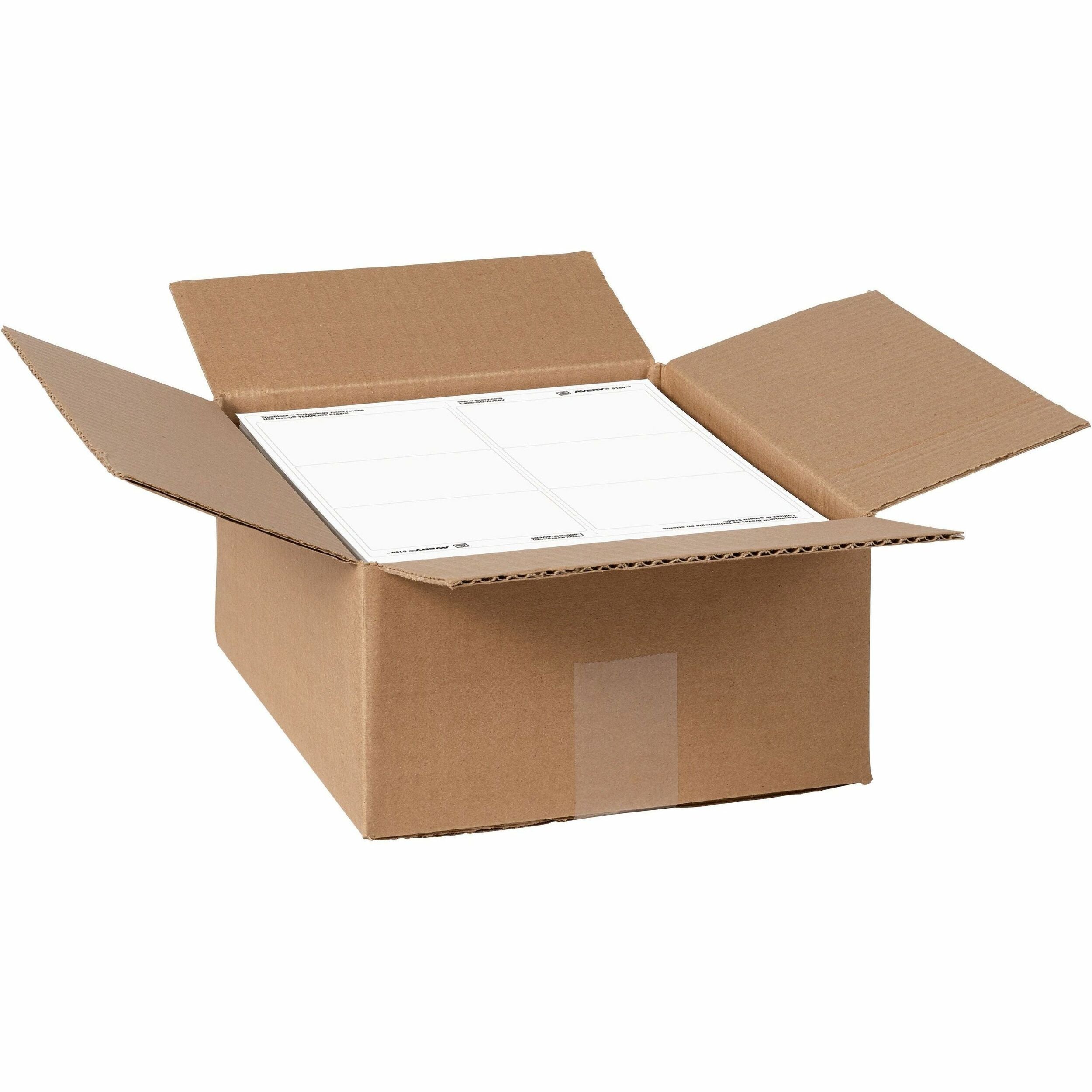 avery-shipping-address-labels-laser-printers-500-labels-full-sheet-labels-permanent-adhesive-91200-avery-shipping-address-labels-full-sheet-labels-permanent-500-labels-91200_ave91200 - 1