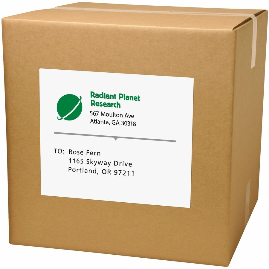 avery-shipping-address-labels-laser-printers-500-labels-full-sheet-labels-permanent-adhesive-91200-avery-shipping-address-labels-full-sheet-labels-permanent-500-labels-91200_ave91200 - 2