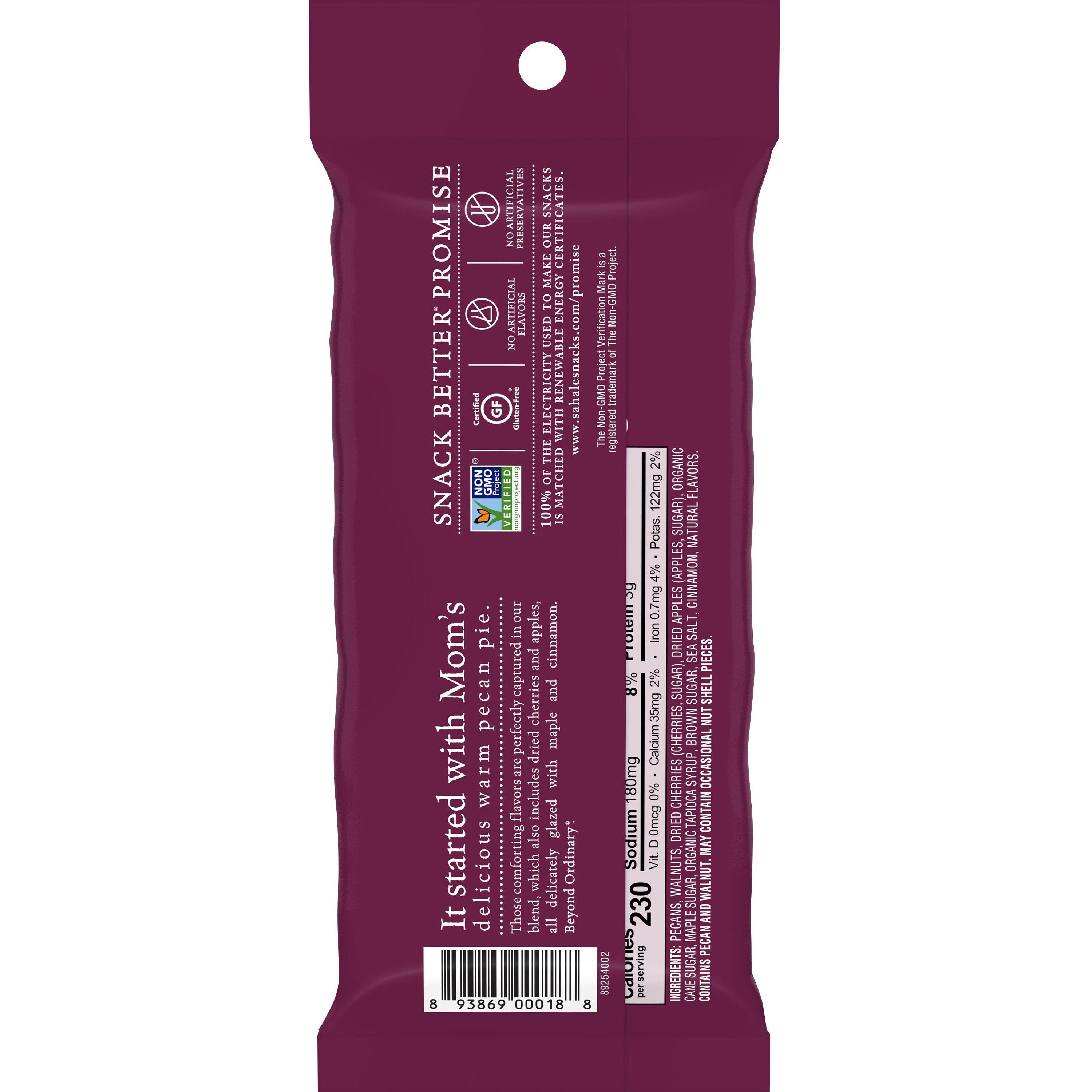 sahale-snacks-glazed-pecans-snack-mix-gluten-free-individually-wrapped-non-gmo-no-artificial-color-no-artificial-flavor-preservative-free-assorted-150-oz-18-carton_smu900018 - 2