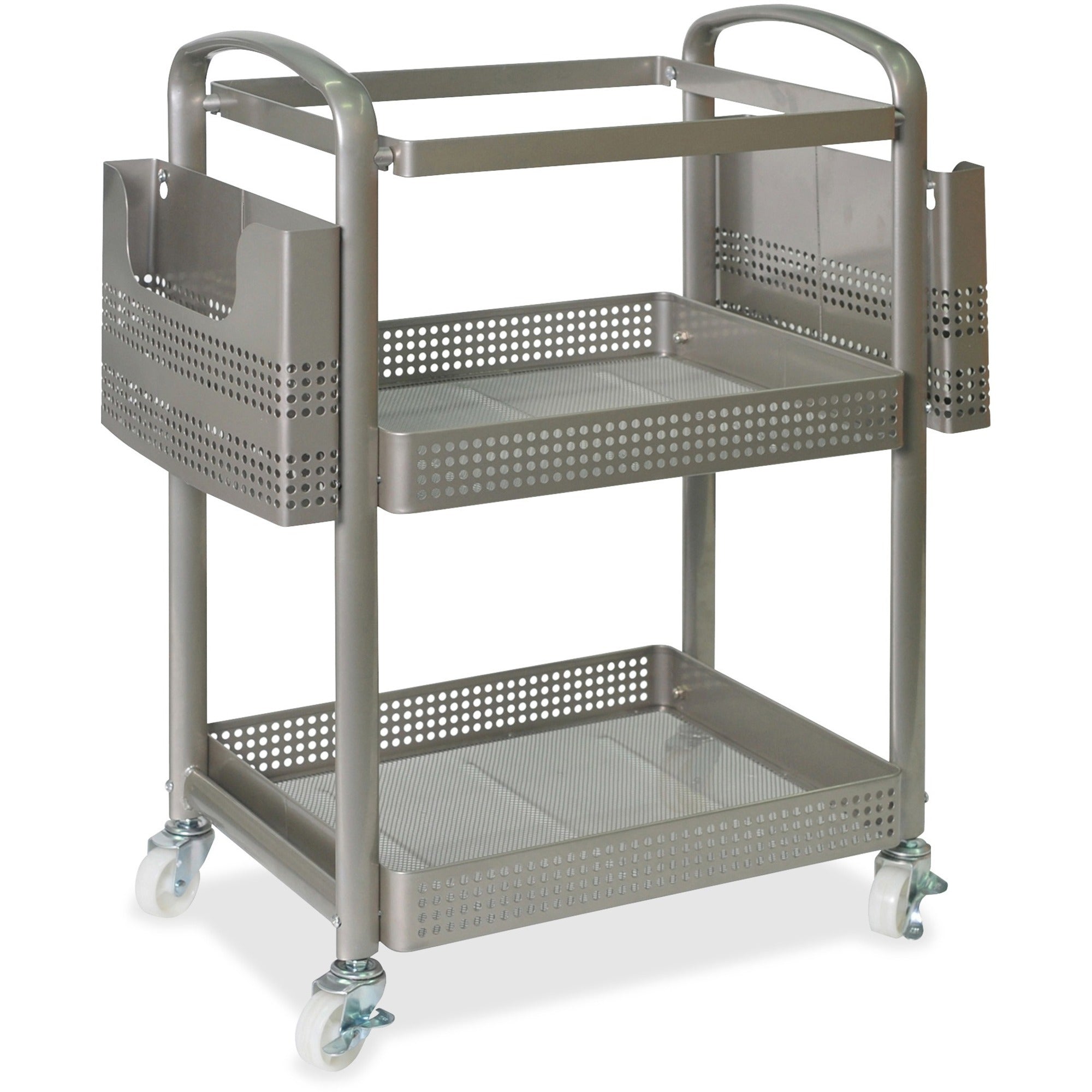 lorell-mobile-file-cart-125-length-x-224-width-x-253-height-metal-frame-champagne-gold-1-each_llr45654 - 1