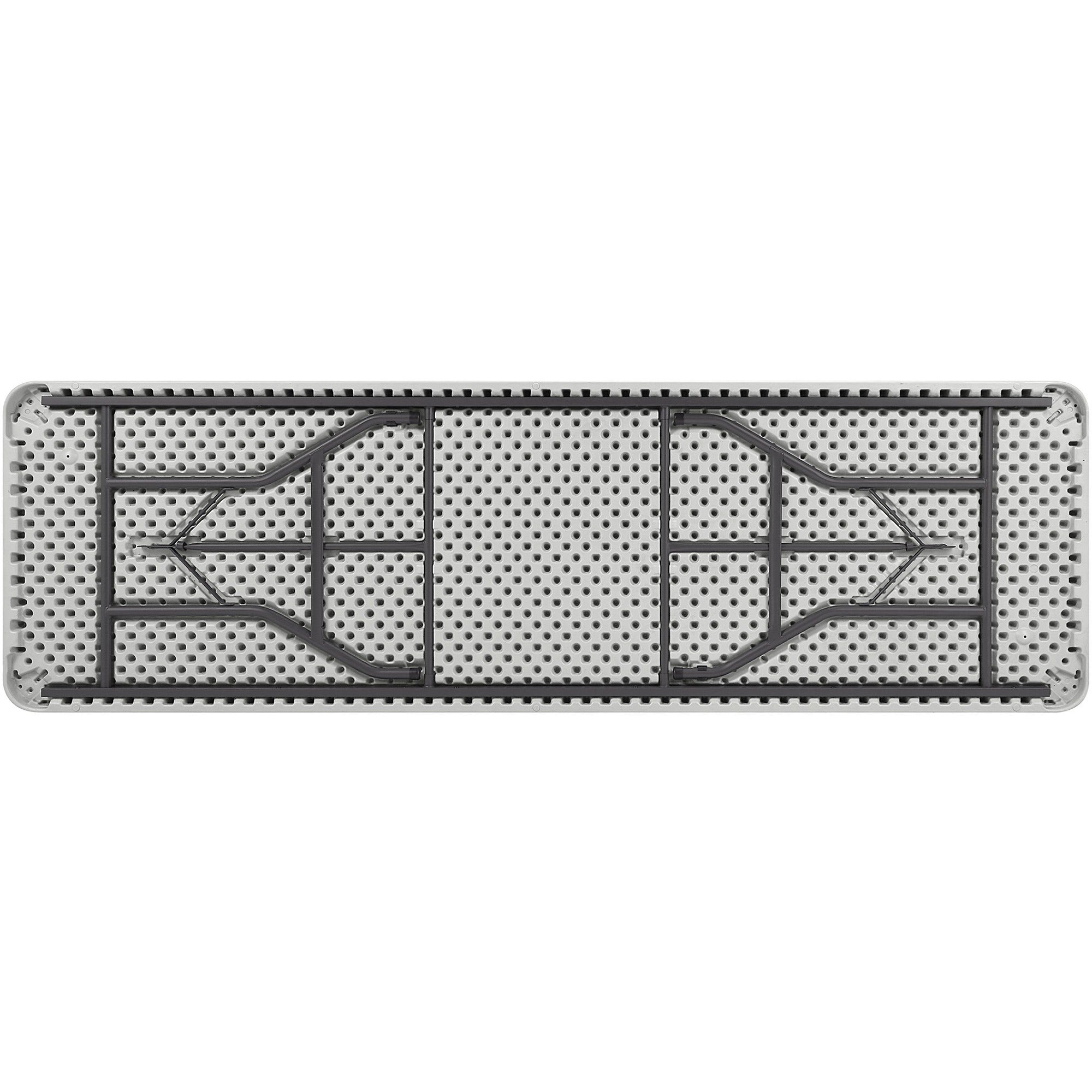 lorell-ultra-lite-banquet-table-for-table-toplight-gray-rectangle-top-dark-gray-base-600-lb-capacity-x-96-table-top-width-x-30-table-top-depth-x-2-table-top-thickness-29-height-gray-1-each_llr66654 - 2