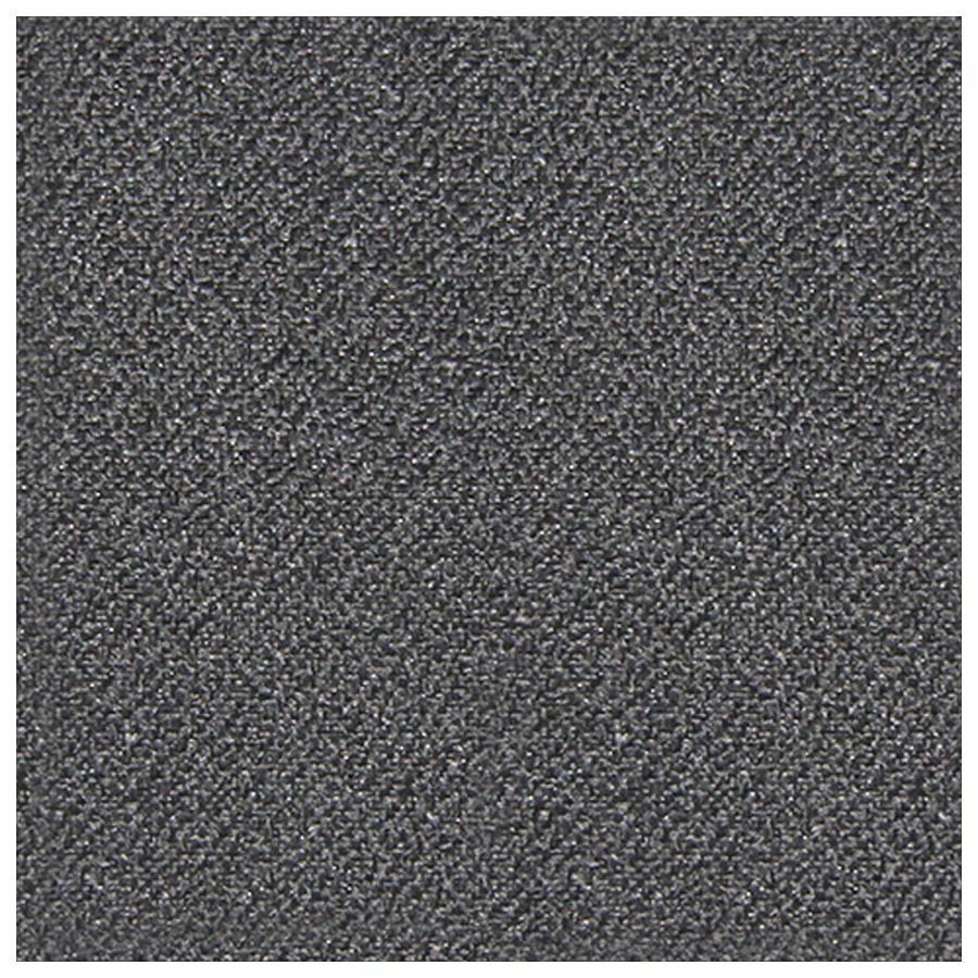 Lorell Advent Stool - Ash Crepe Fabric Seat - Black Plastic Back - Powder Coated, Black Tubular Steel Frame - Four-legged Base - Ash - 1 Each - 2