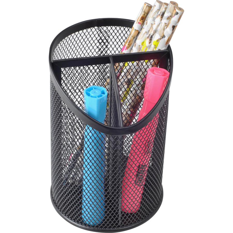 lorell-mesh-desktop-organizer-61-height-x-41-width41-length%desktop-black-metal-1-each_llr84140 - 2