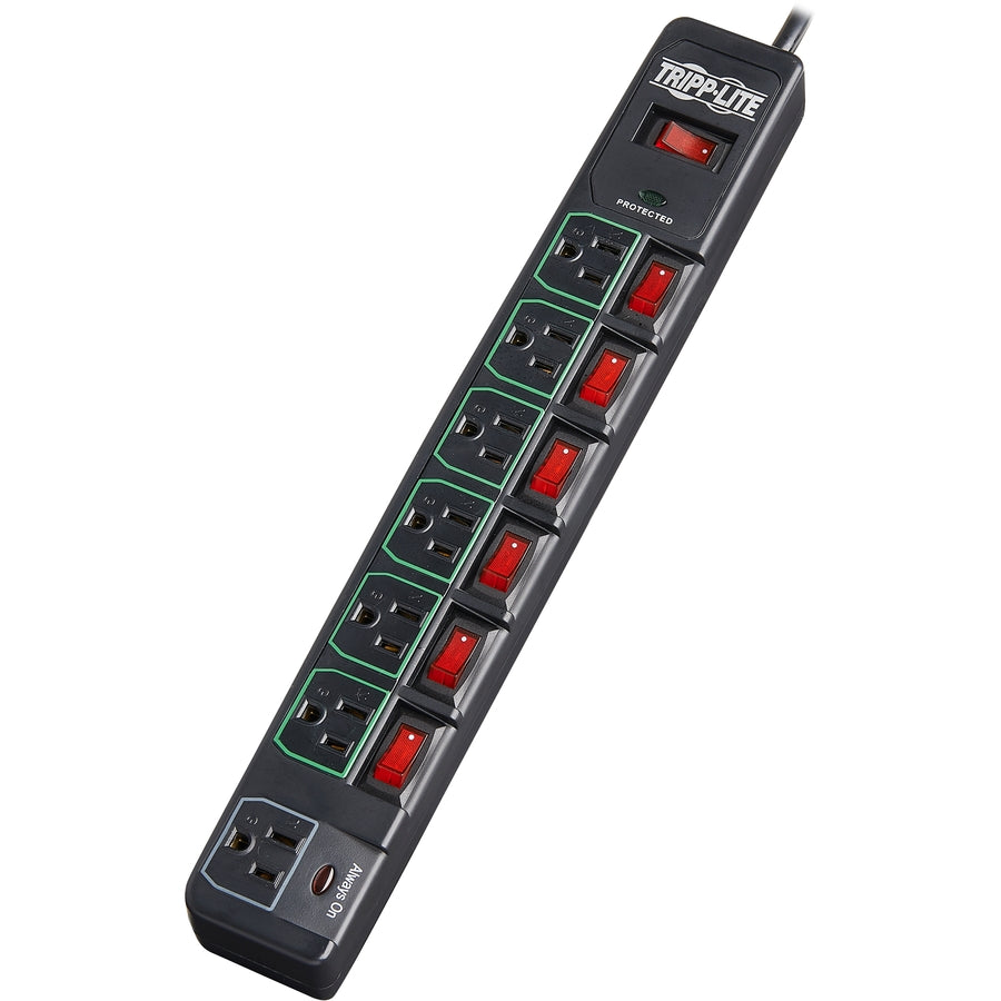 tripp-lite-by-eaton-eco-surge-7-outlet-surge-protector-6-ft-183-m-cord-1080-joules-6-individually-controlled-outlets-black-housing-7-x-nema-5-15r-1800-va-1080-j-120-v-ac-input-120-v-ac-output_trptlp76msgb - 2