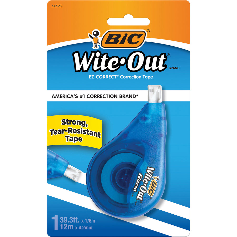 bic-ez-correct-correction-tape-020-width-x-3940-ft-length-1-lines-white-tape-ergonomic-white-dispenser-tear-resistant-photo-safe-odorless-6-box-white_bicwotapp11bx - 2