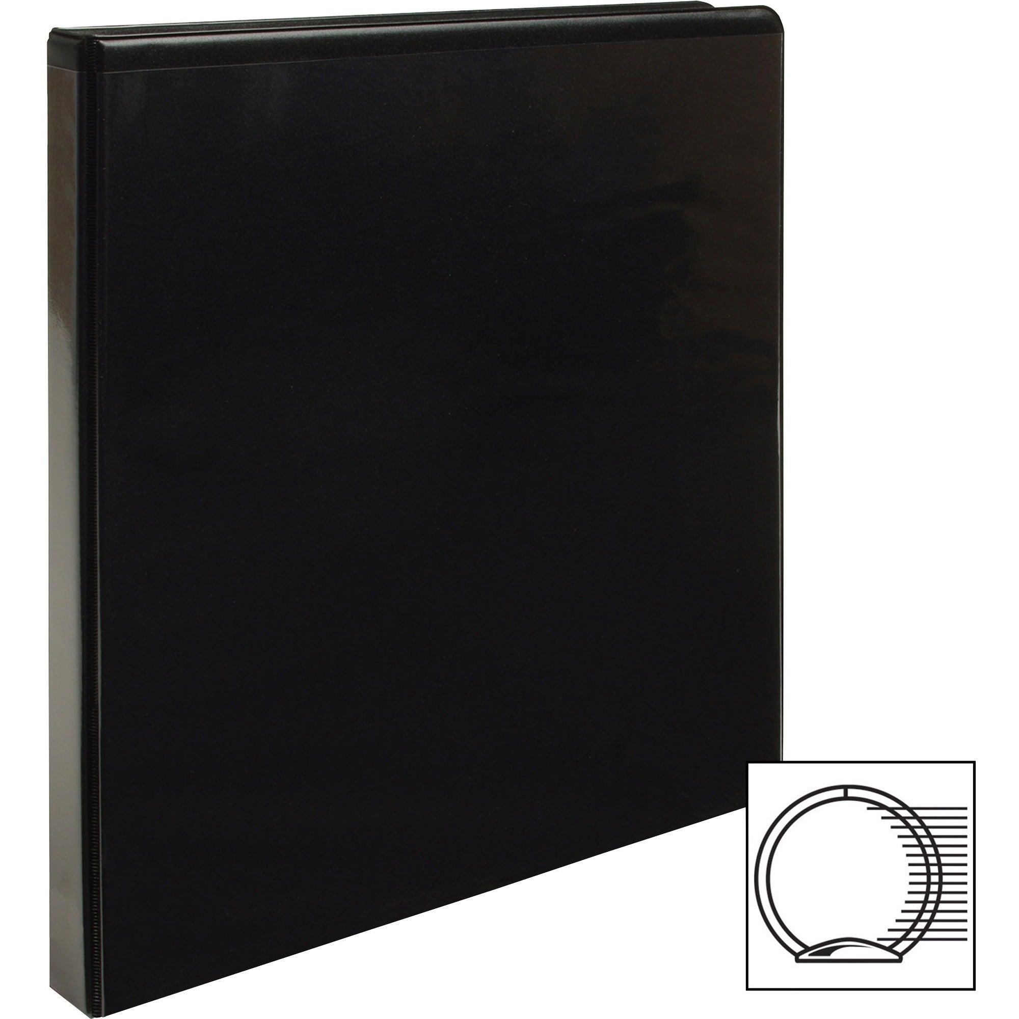 business-source-round-ring-view-binder_bsn09950bd - 2