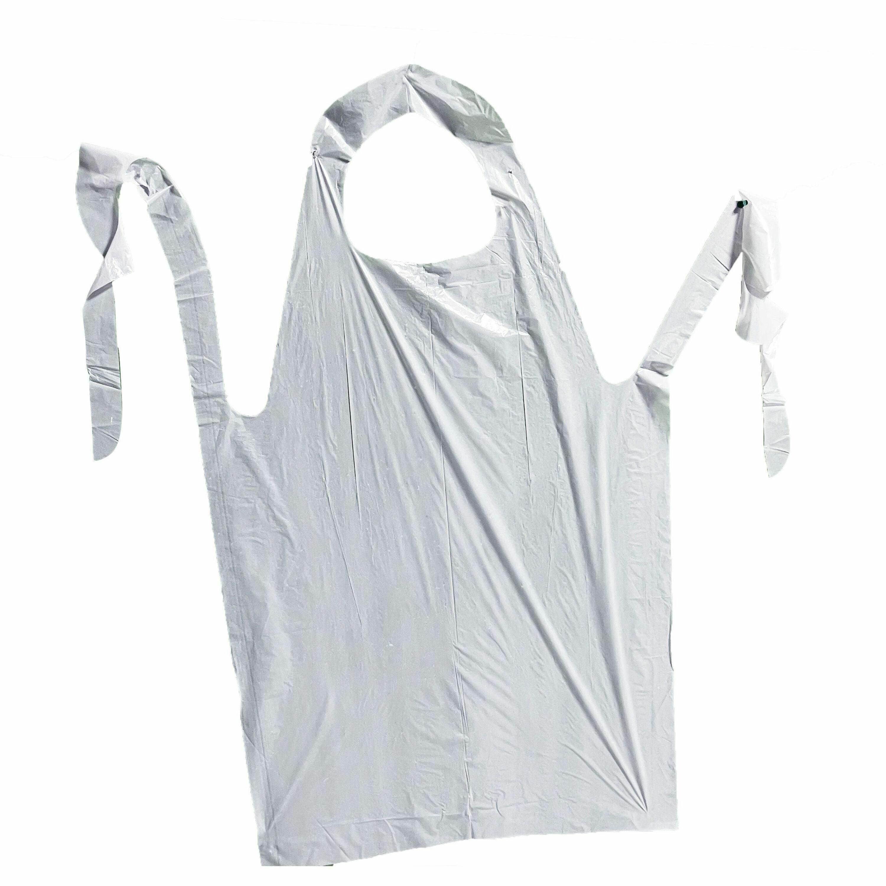 impact-disposable-poly-apron-polyethylene-for-food-service-food-handling-manufacturing-white-1000-carton_impmdp46ws - 1