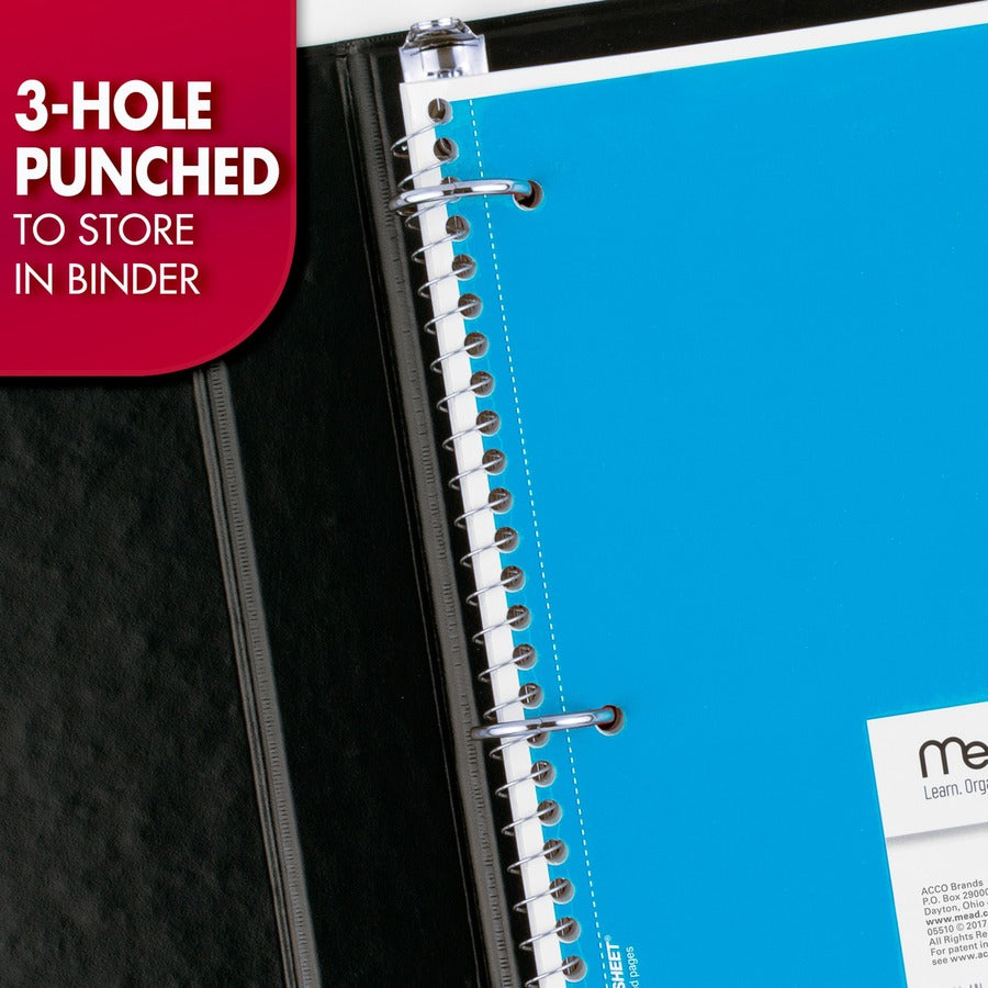 mead-wide-ruled-1-subject-notebooks-70-sheets-spiral-wide-ruled-8-x-10-1-2-white-paper-assorted-cover-hole-punched-micro-perforated-6-bundle_mea05510bd - 2
