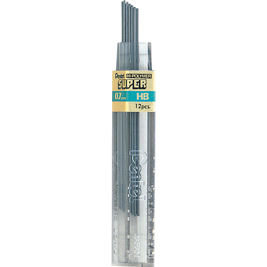 pentel-super-hi-polymer-leads-07-mmmedium-point-hb-black-144-box_pen50hbbx - 2