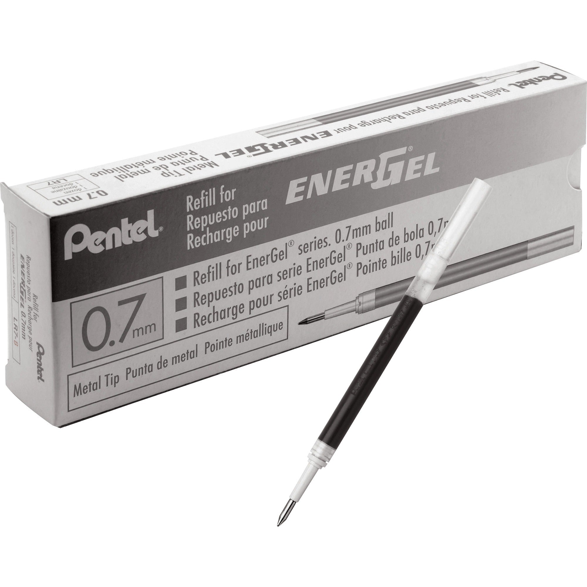 energel-liquid-gel-pen-refill-070-mm-point-black-ink-smudge-proof-quick-drying-ink-glob-free-12-box_penlr7abx - 1