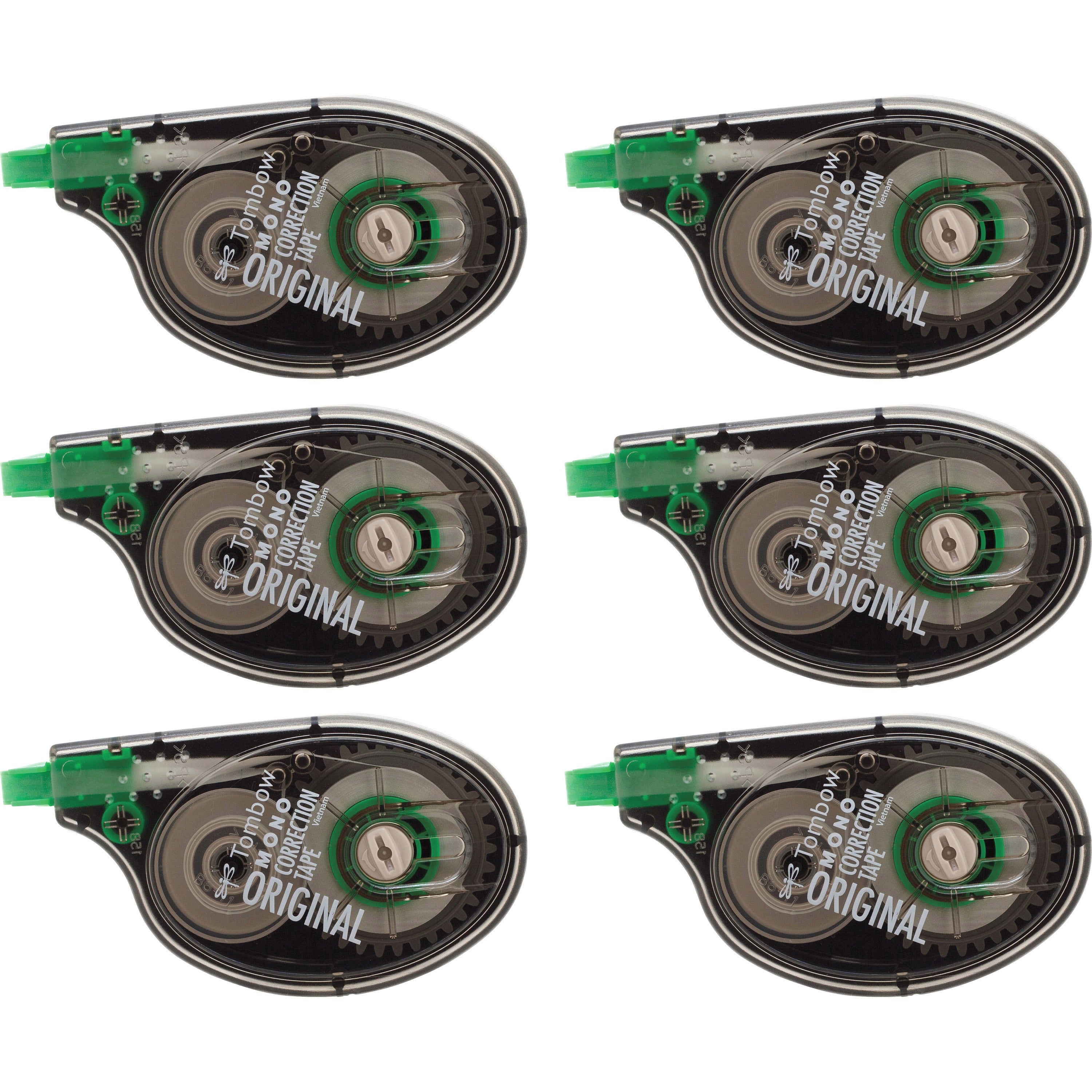 tombow-original-mono-correction-tape-016-width-x-3281-ft-length-1-lines-white-tape-ergonomic-non-refillable-6-box-white_tom68620bx - 1