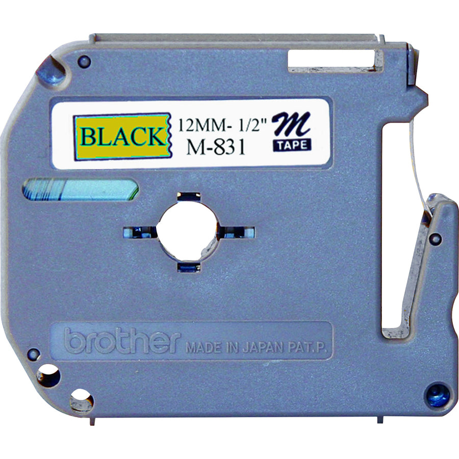 brother-p-touch-nonlaminated-m-series-tape-cartridge-1-2-width-rectangle-black-gold-3-bundle_brtm831bd - 2