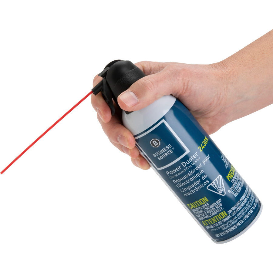 business-source-power-duster-10-oz-moisture-free-ozone-safe-2-pack-multi_bsn24302 - 2