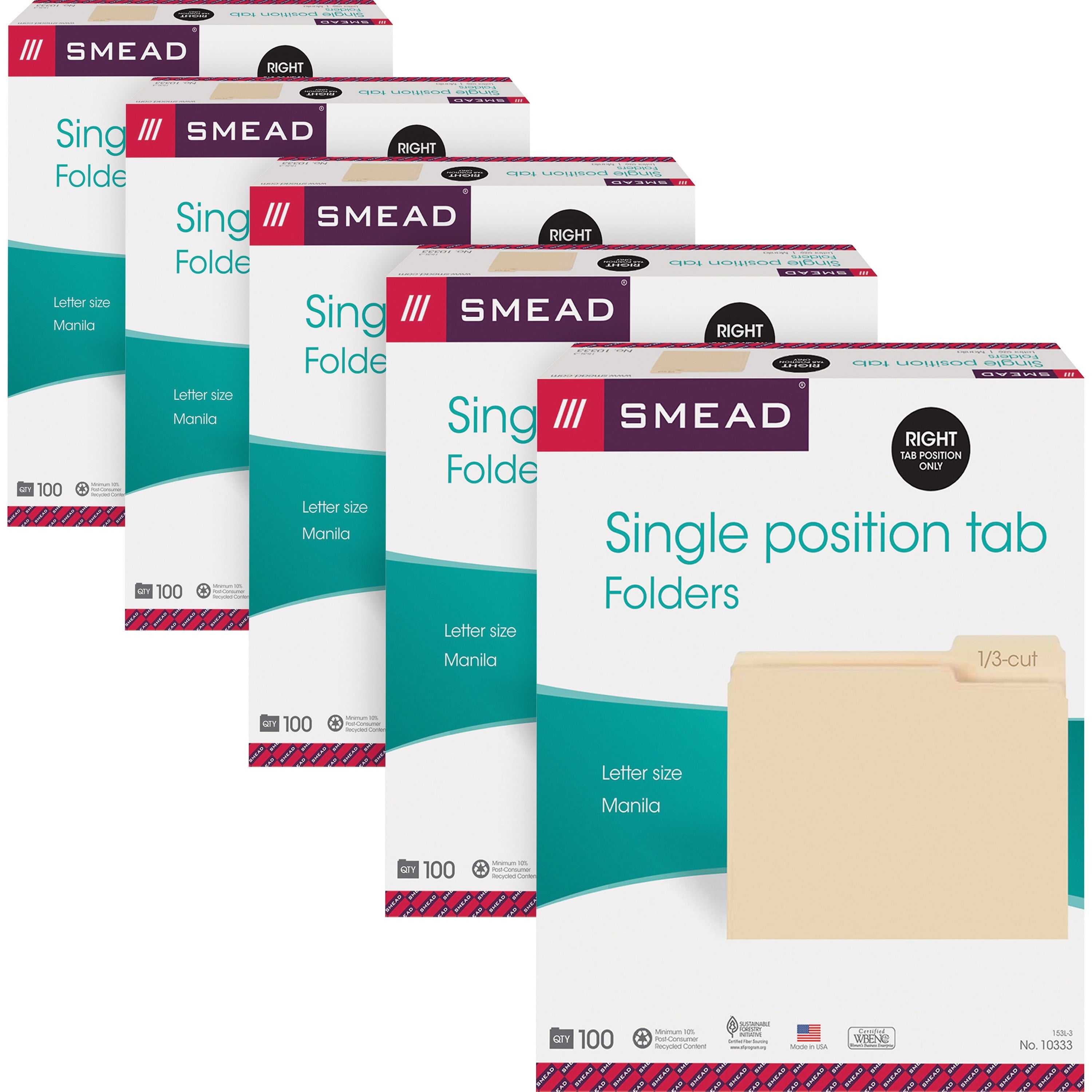 smead-1-3-tab-cut-letter-recycled-top-tab-file-folder-8-1-2-x-11-3-4-expansion-top-tab-location-right-tab-position-manila-10%-recycled-5-carton_smd10333ct - 1