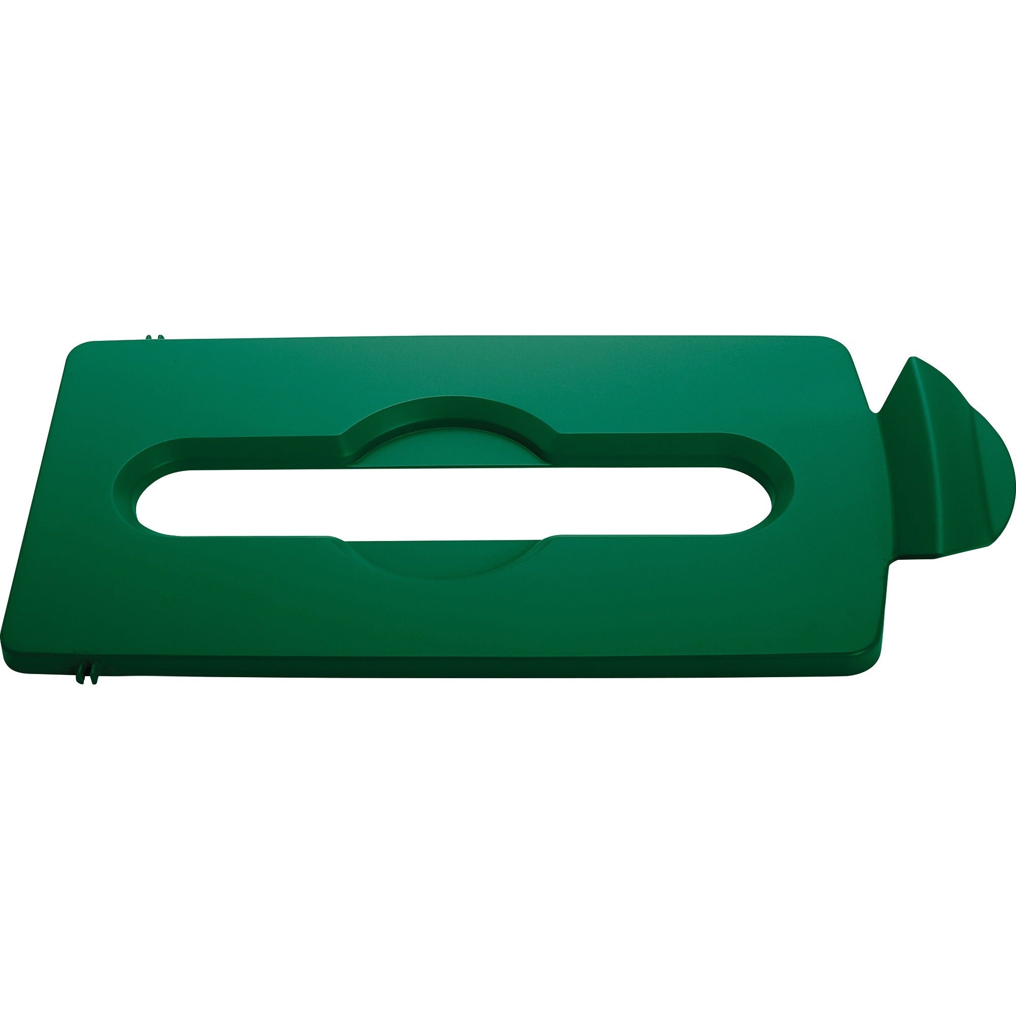 rubbermaid-commercial-slim-jim-lid-green-paper-slot-green-plastic-1-each_rcp2007886 - 1