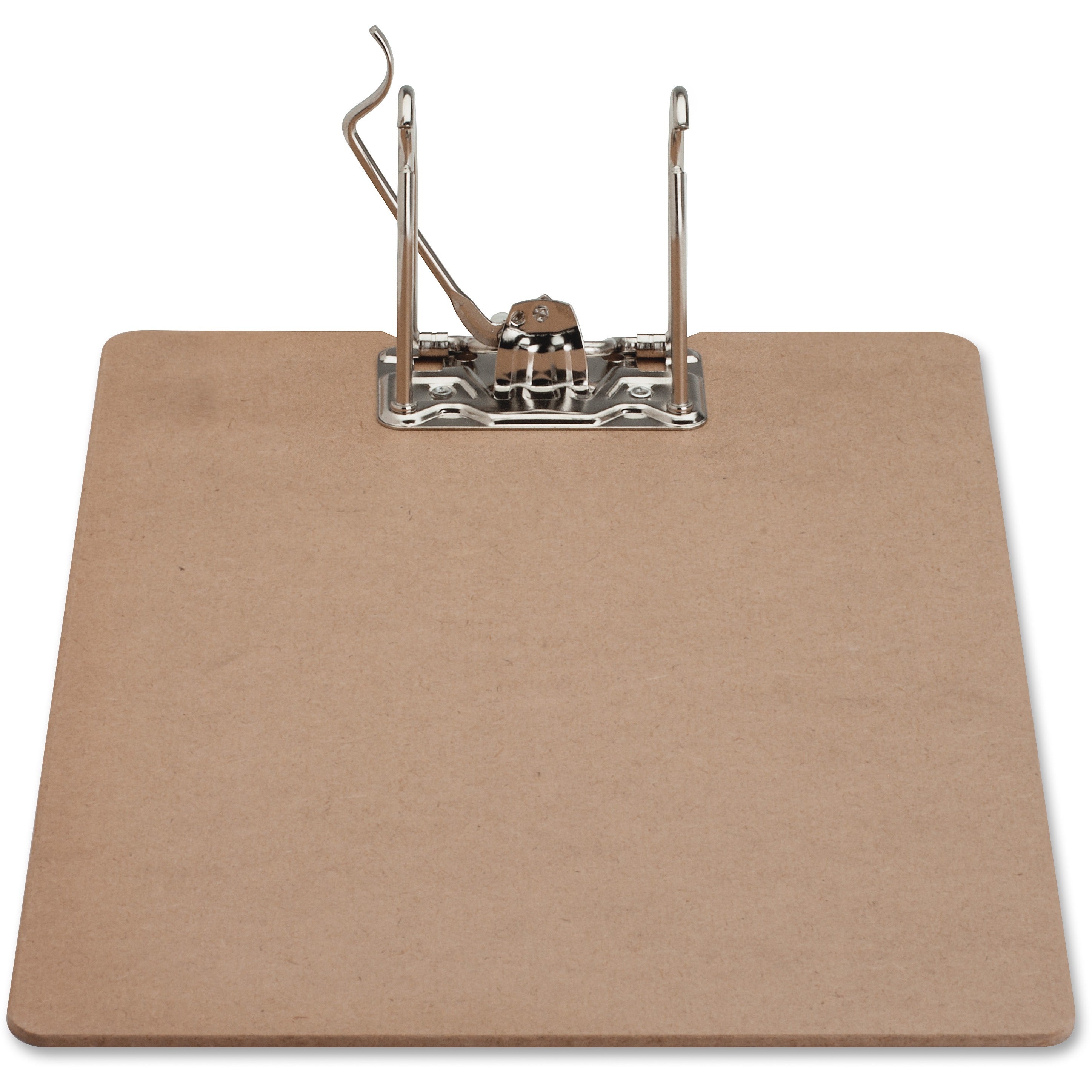 business-source-lever-archboard-2-clip-capacity-8-1-2-x-14-lever-arch-hardboard-brown-1-each_bsn01382 - 2
