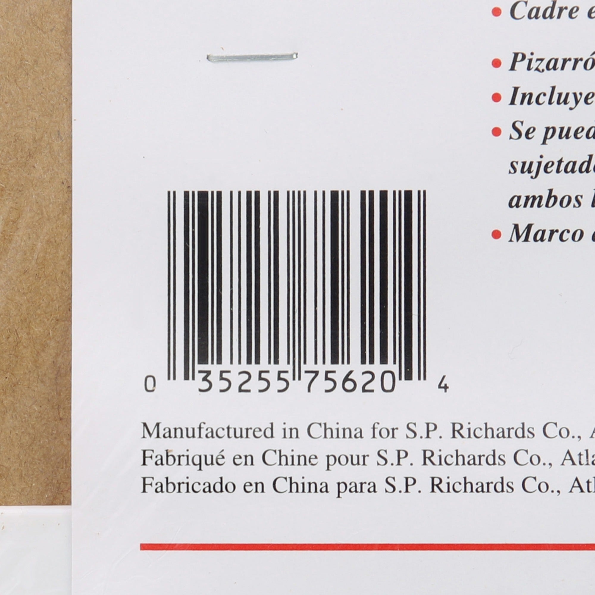 lorell-personal-whiteboard-11-09-ft-width-x-85-07-ft-height-white-melamine-surface-white-plastic-frame-rectangle-1-each_llr75620 - 2