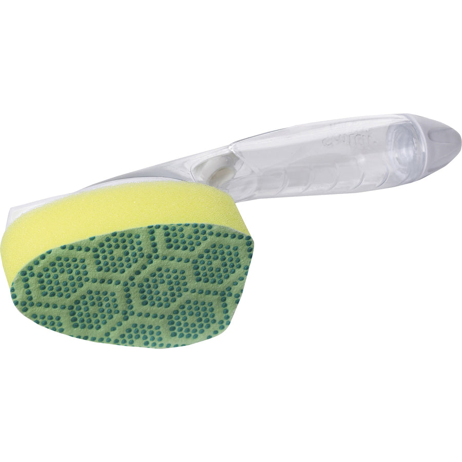Scotch-Brite Scrub Dots Dishwand Refill - 3.5" Width x 4.4" Length - 2/Pack - Green - 2
