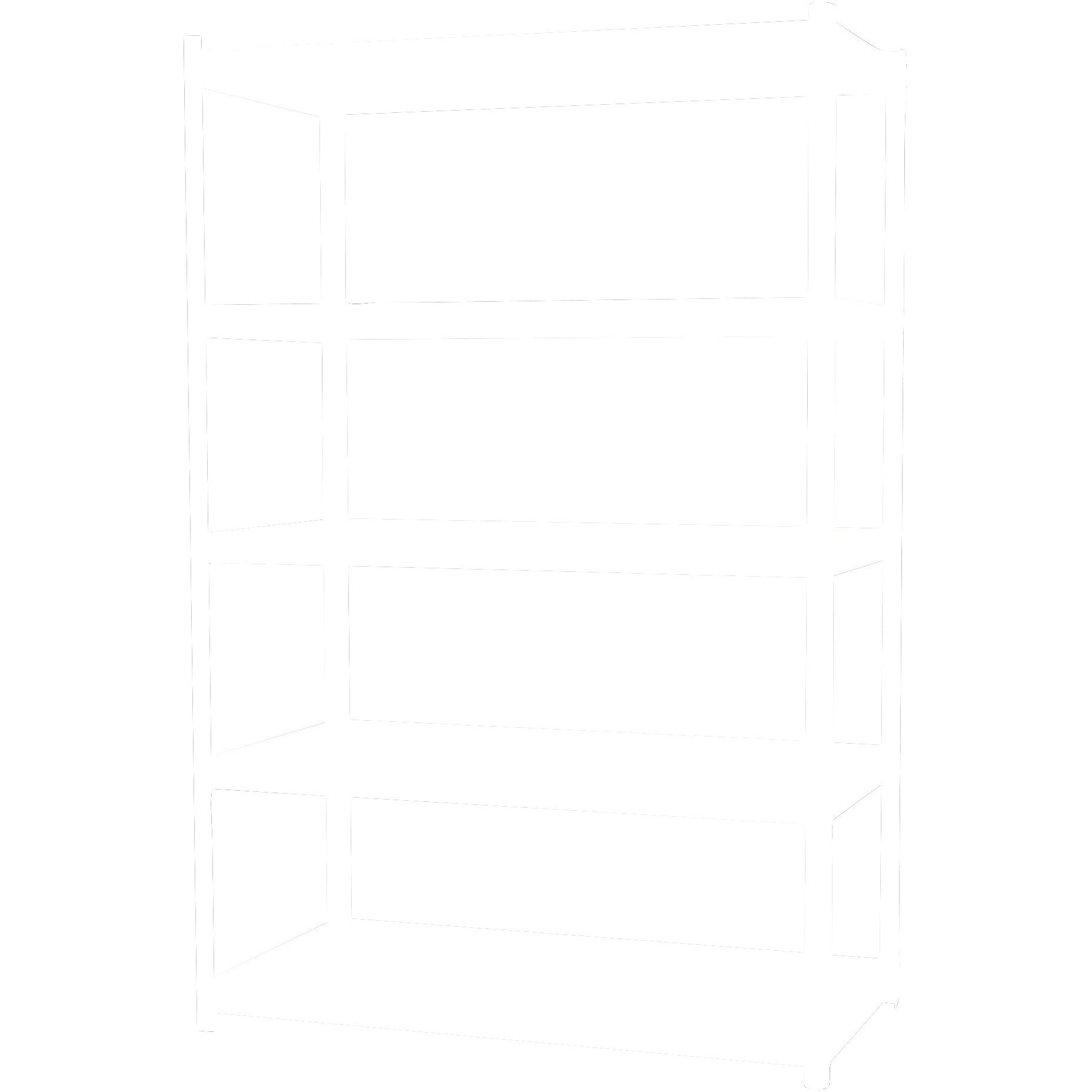 lorell-iron-horse-2300-lb-capacity-riveted-shelving-5-shelfves-72-height-x-48-width-x-24-depth-30%-recycled-black-steel-particleboard-1-each_llr59699 - 2