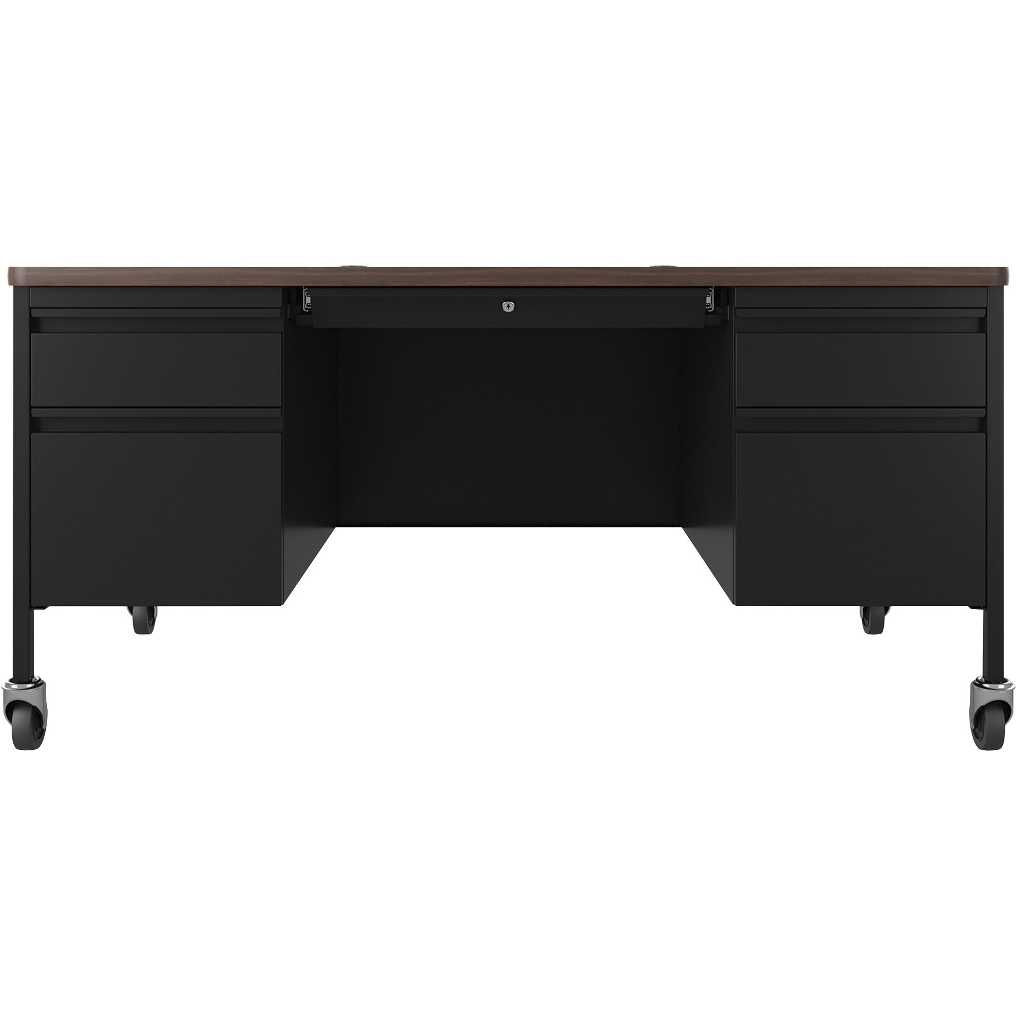 lorell-fortress-series-mobile-double-pedestal-teachers-desk-60-x-30295-box-file-drawers-double-pedestal-t-mold-edge_llr66945 - 2