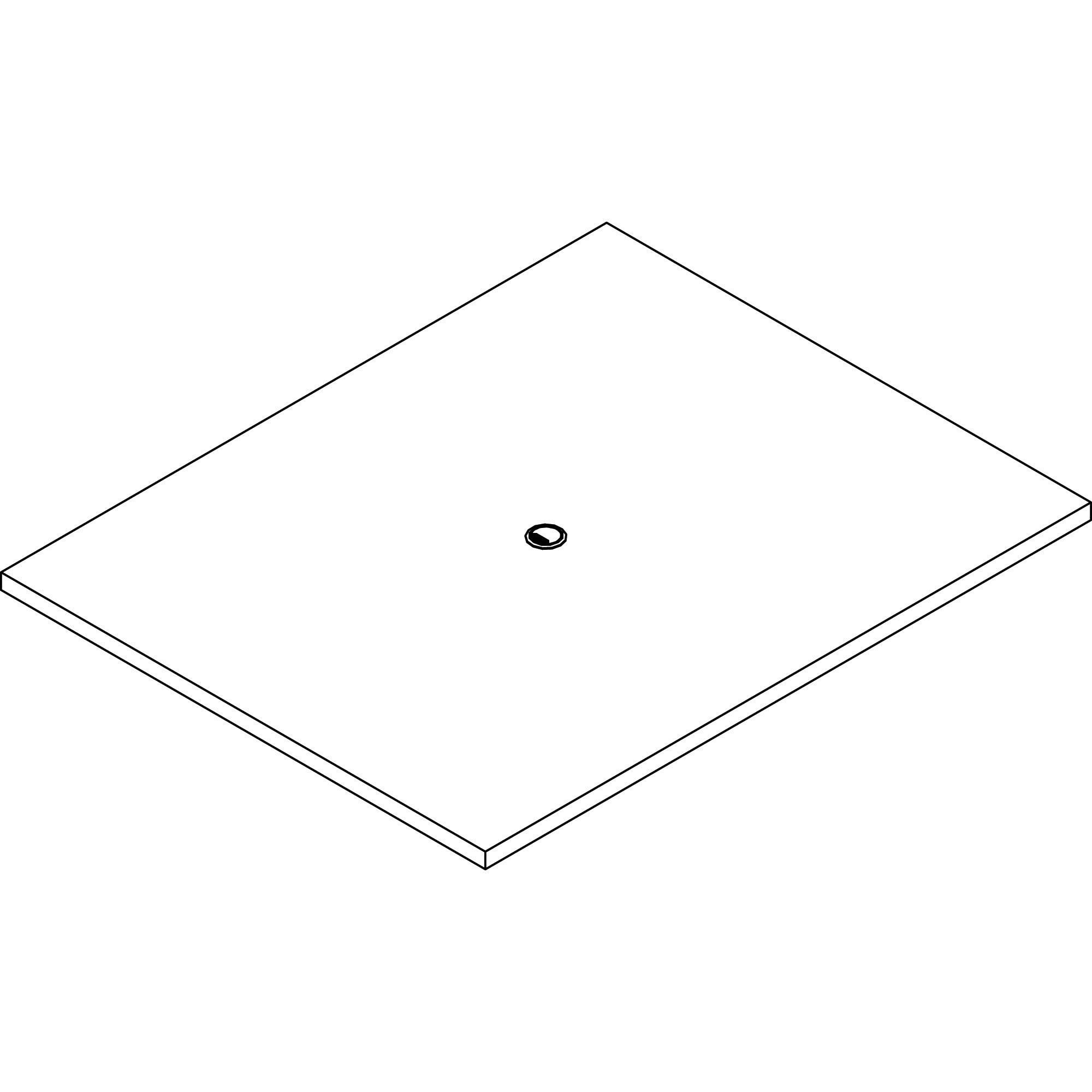 Lorell Prominence 2.0 Rectangular Conference Tabletop - For - Table TopMahogany Rectangle, Laminated Top x 60" Table Top Width x 48" Table Top Depth x 1.50" Table Top Thickness - Assembly Required - 1 Each - 1