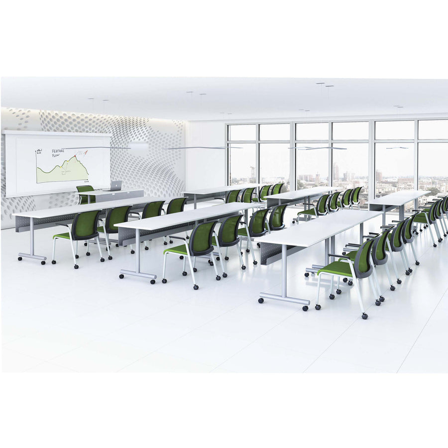 special-t-kingston-60w-table-laminate-tabletop-for-table-topwhite-rectangle-low-pressure-laminate-lpl-top-60-table-top-length-x-24-table-top-width-x-1-table-top-thickness-1-each_sctsp2460wht - 2