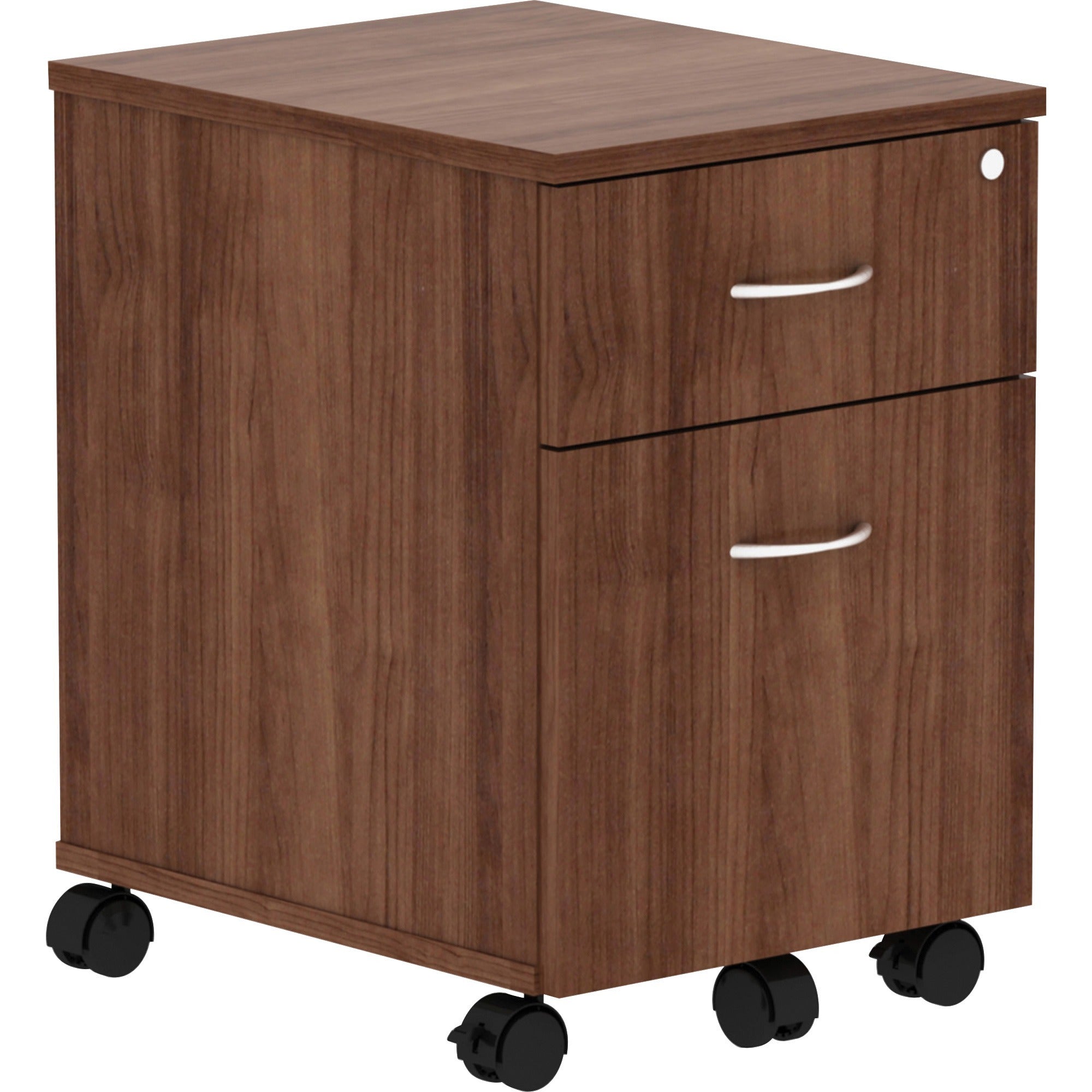 lorell-relevance-series-2-drawer-file-cabinet-158-x-199229-2-x-file-box-drawers-finish-laminate-walnut_llr16230 - 1