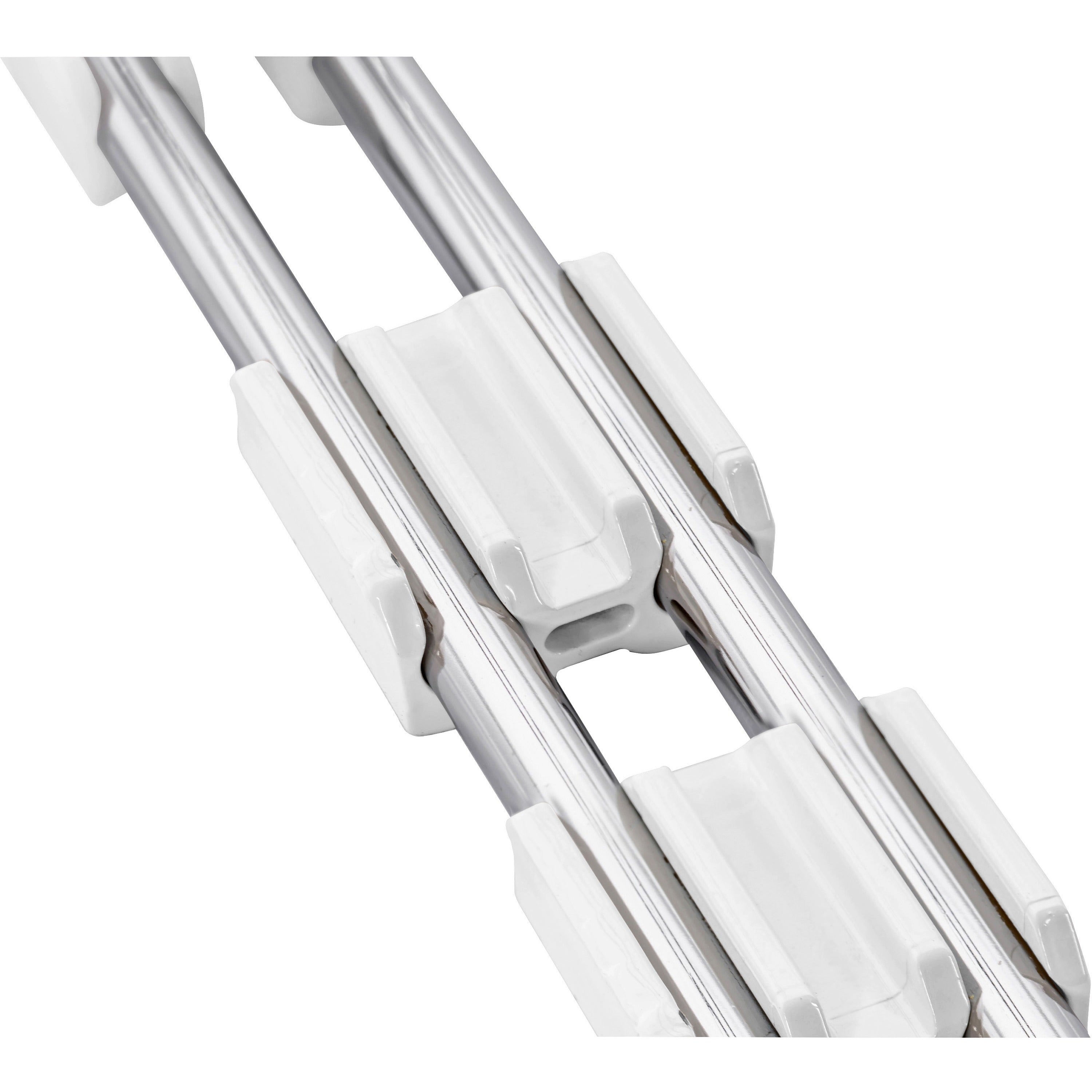 lorell-stacking-chair-ganging-clips-white-plastic-16-pack_llr42955 - 1