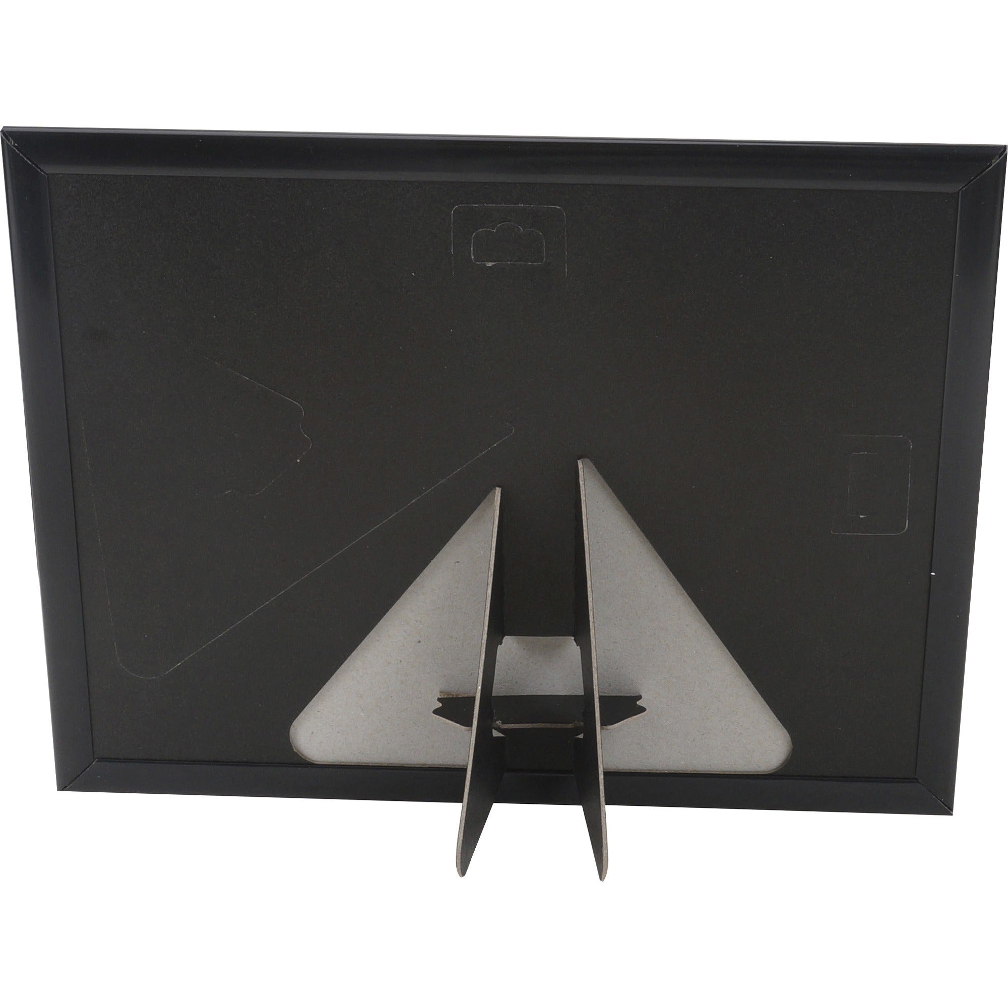 lorell-u-channel-frame-10-x-8-frame-size-rectangle-desktop-horizontal-vertical-1-each-black_llr49224 - 2