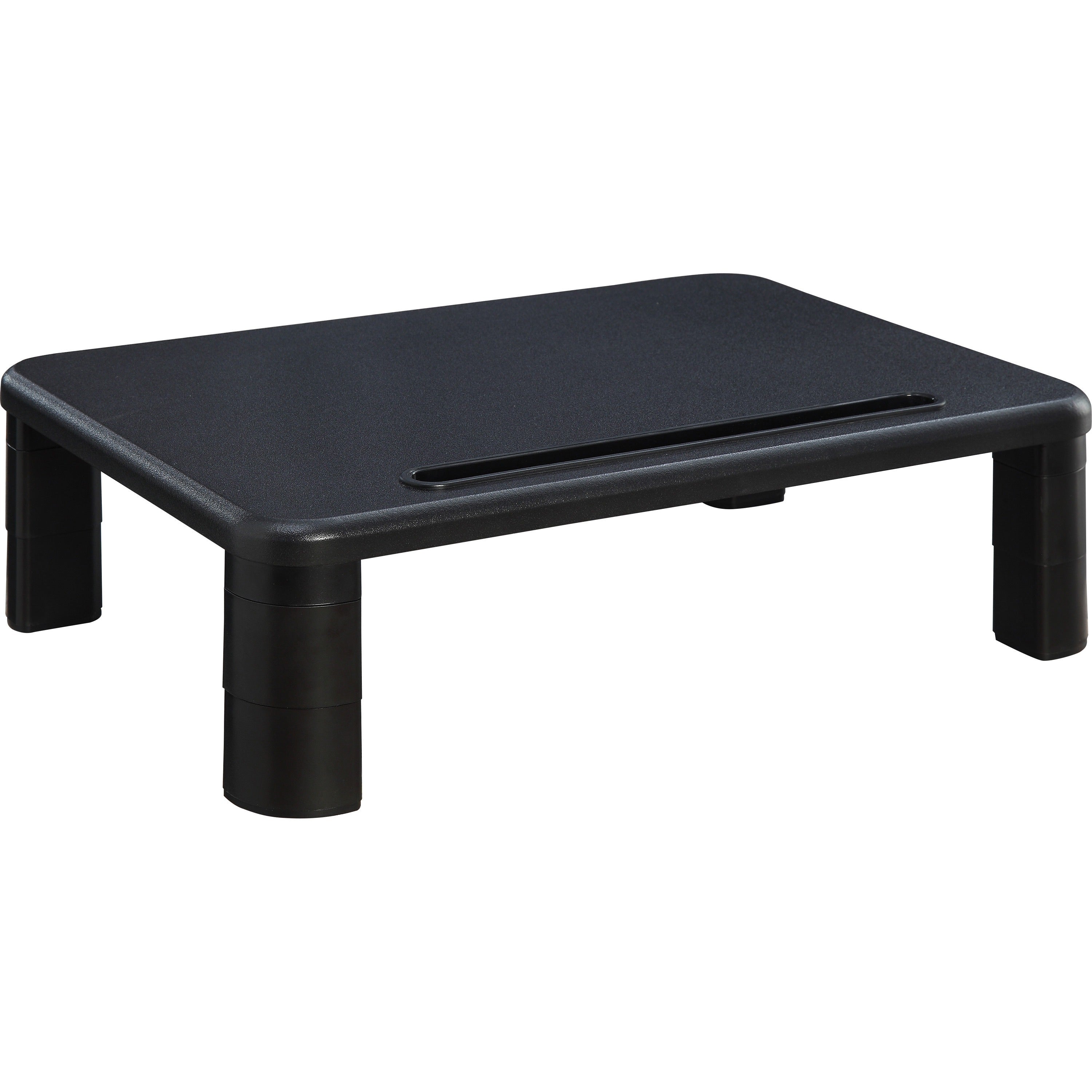lorell-height-adjustable-monitor-riser-4-height-x-198-width-desktop-black_llr99991 - 2