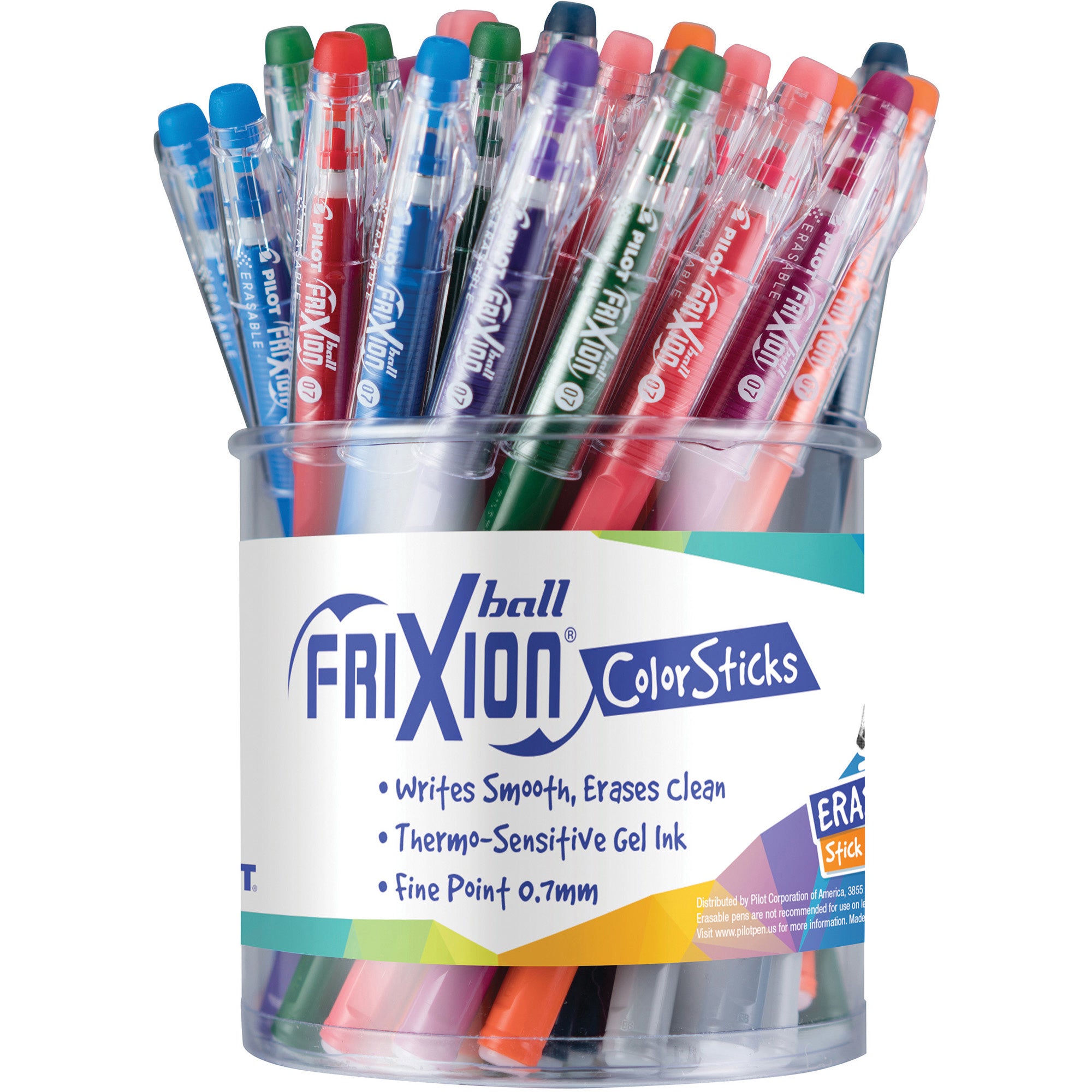 pilot-frixion-colorstix-ballpoint-pen-medium-pen-pointgel-based-ink-48-display-box_pil57087 - 1