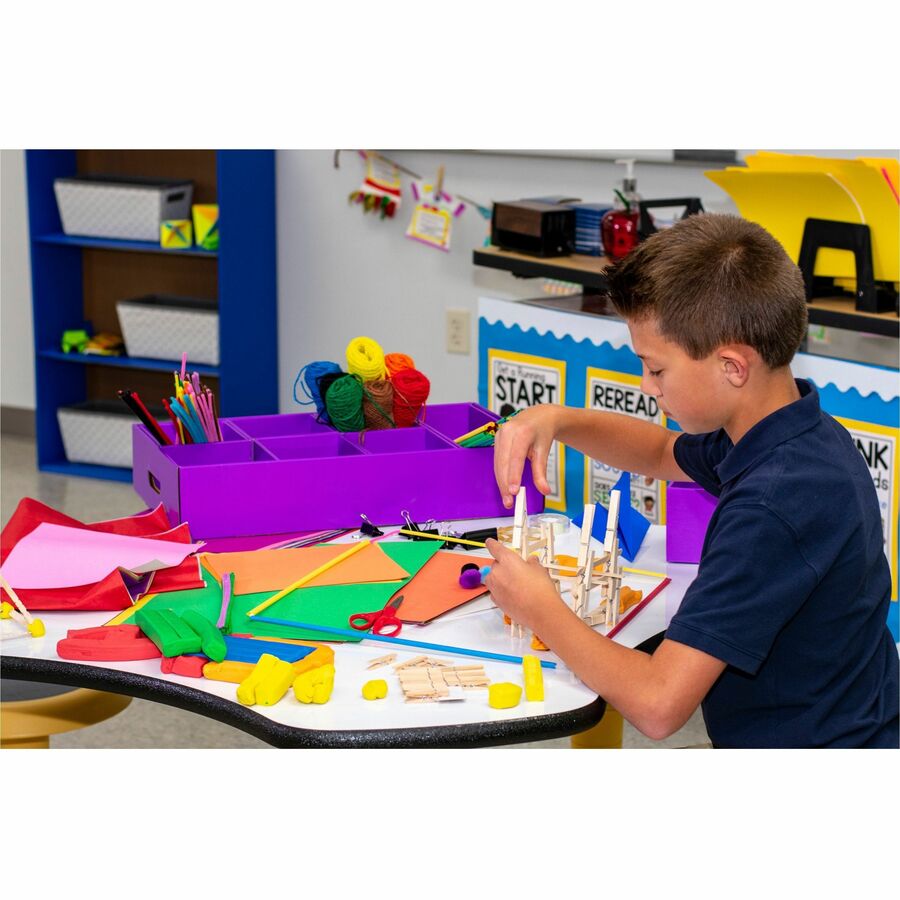 Learn It By Art Learn It By Art Makerspace Builder II - Art, Craft - 18"Height x 14"Width x 4"Length - 1 / Kit - Assorted - 2