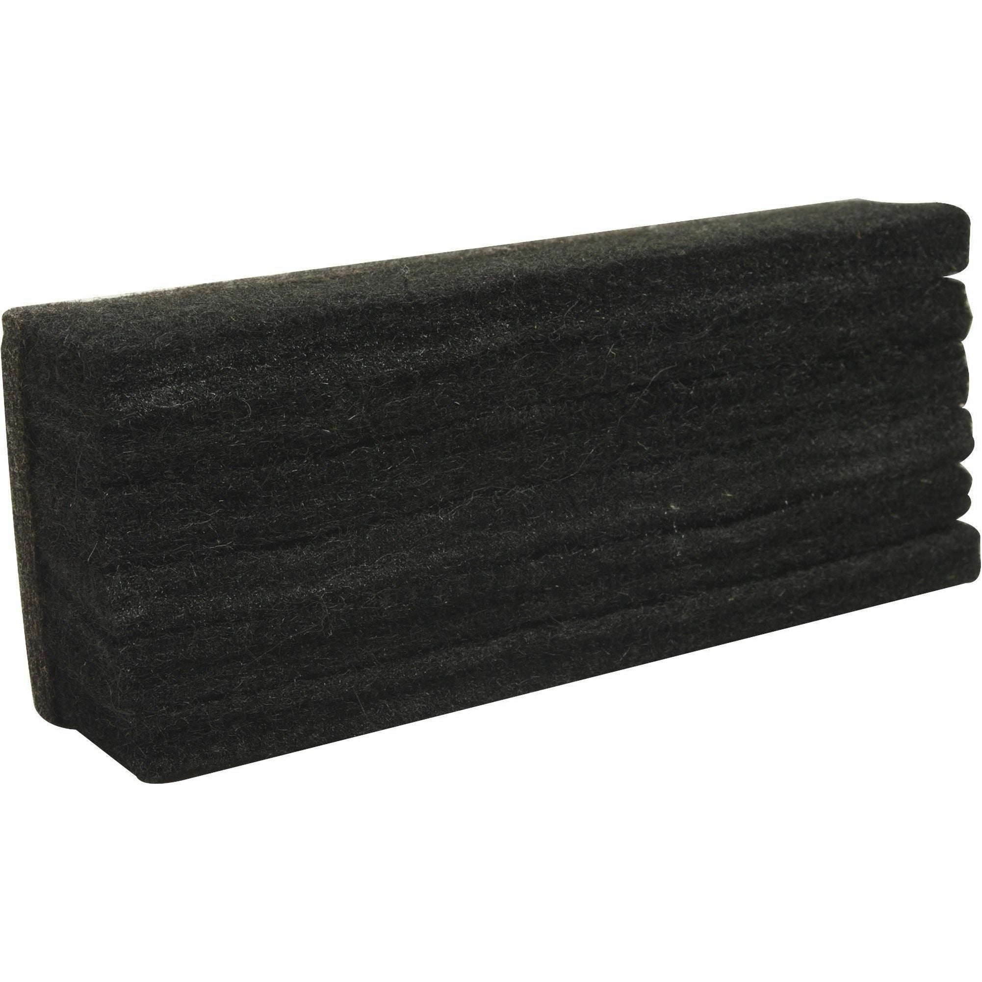 lorell-chalkboard-eraser-noiseless-dustless-black-felt-1each_llr1 - 2