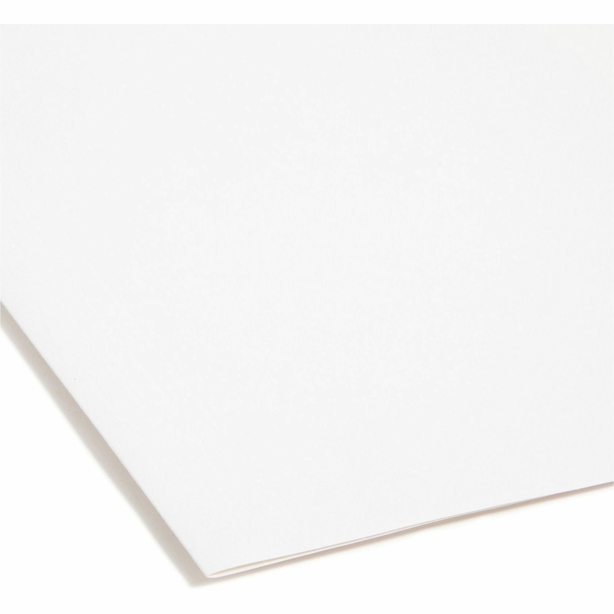 smead-fastab-straight-tab-cut-letter-recycled-hanging-folder-8-1-2-x-11-assorted-position-tab-position-white-10%-recycled-20-box_smd64102 - 2
