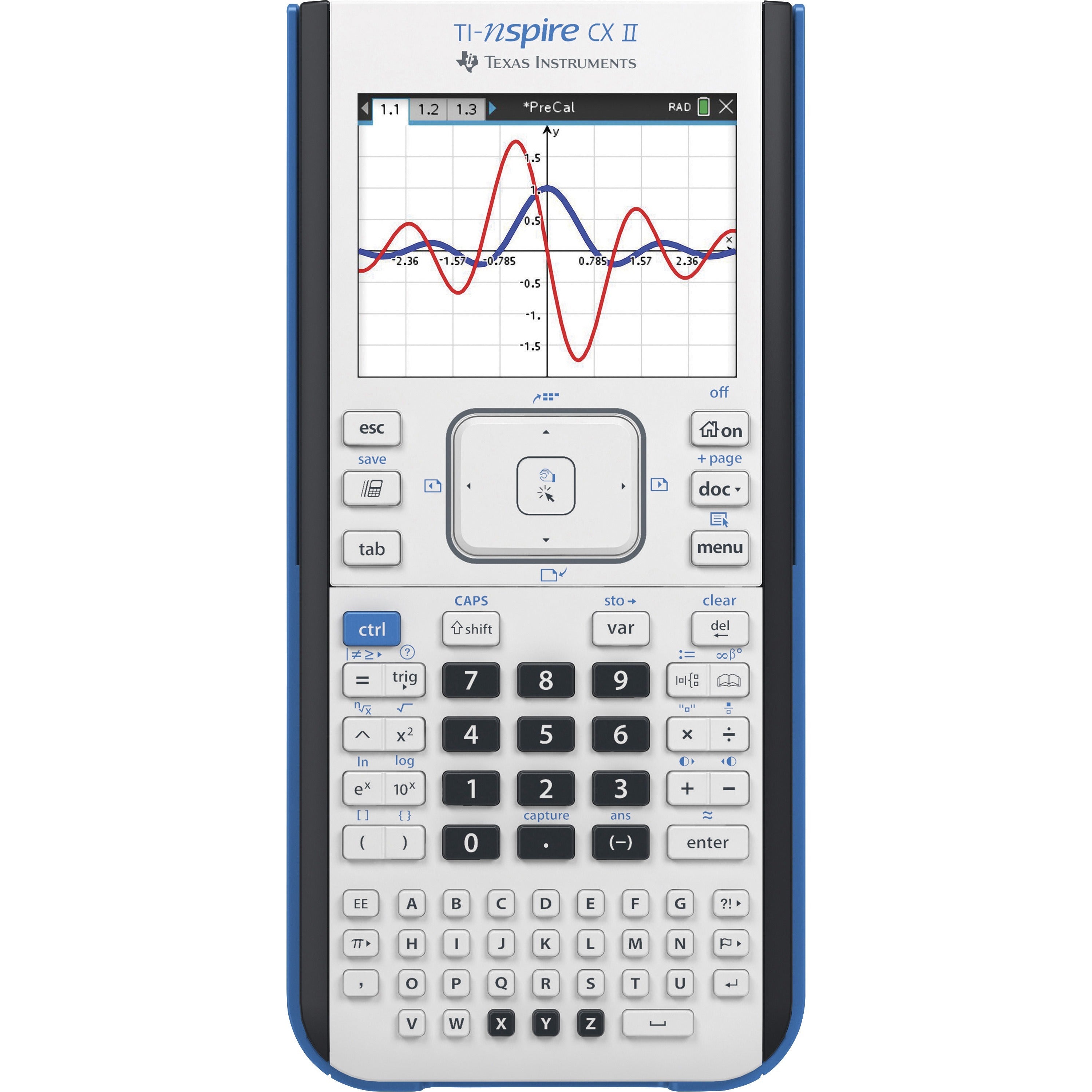 ti-nspire-cx-ii-graphing-calculator-10-digit-lcd_texnspirecxii - 1